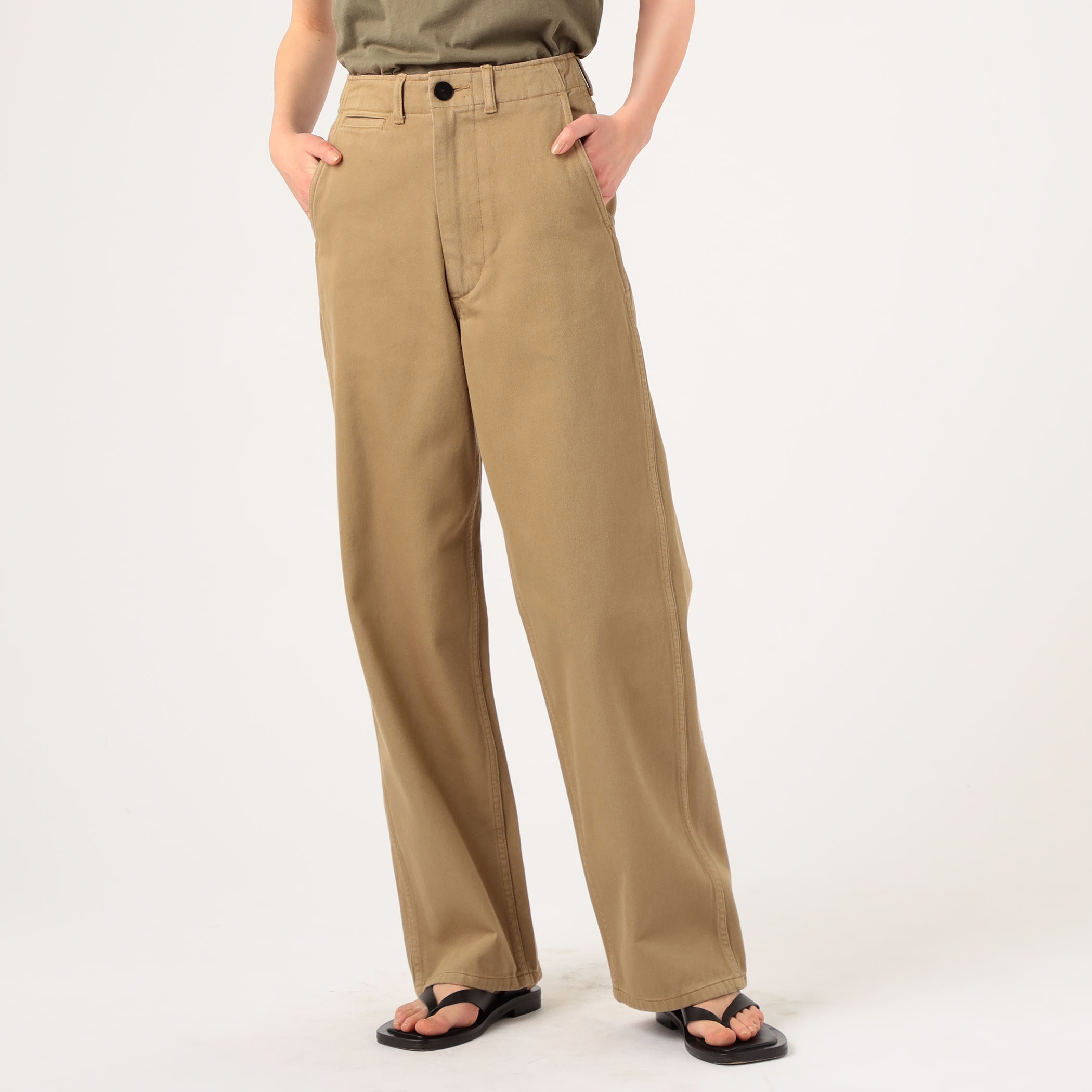 EDITION HIGH TWIST CHINO ハイツイストパンツ | labiela.com