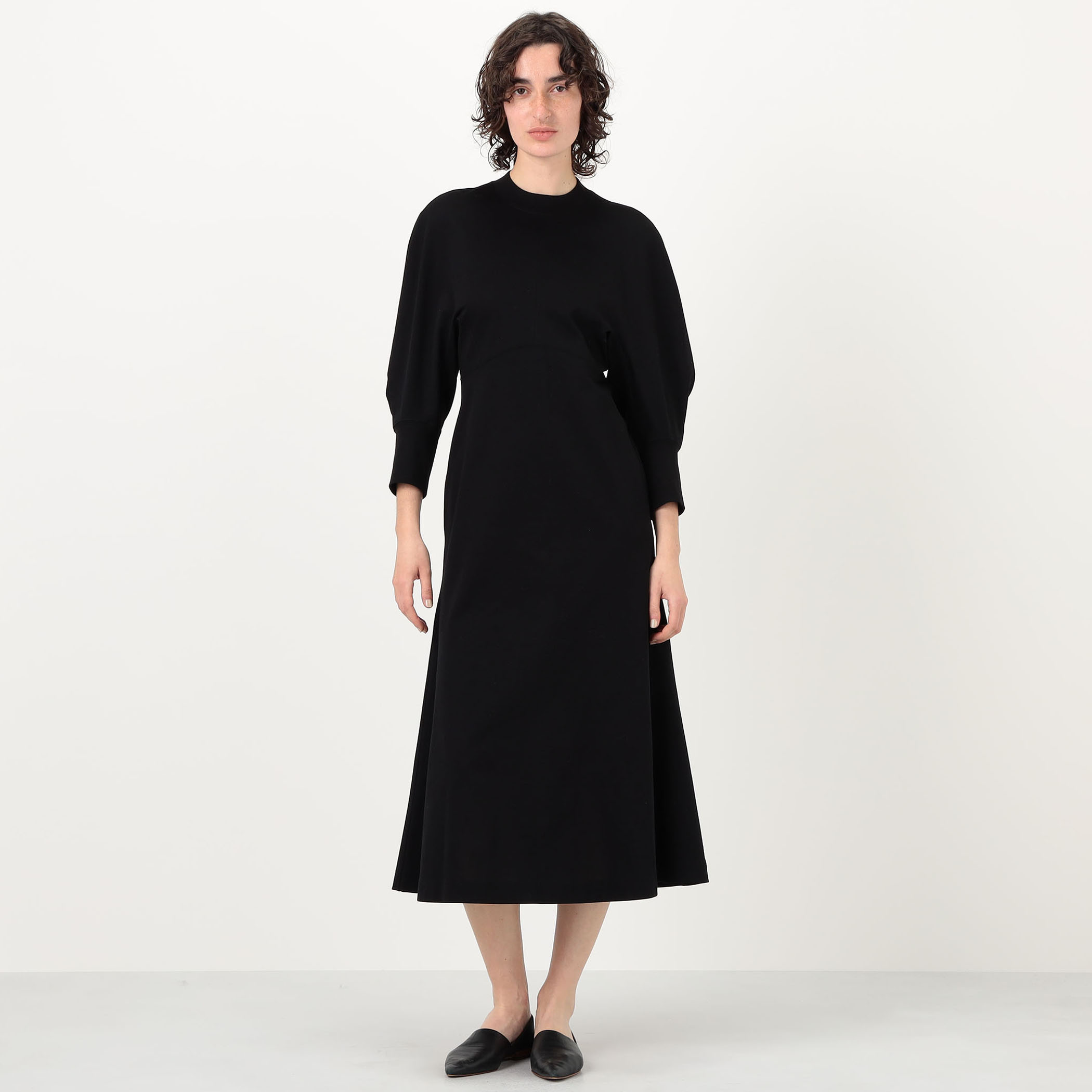 Mame Kurogouchi Cotton Jersey Flare Dress｜トゥモローランド 公式通販