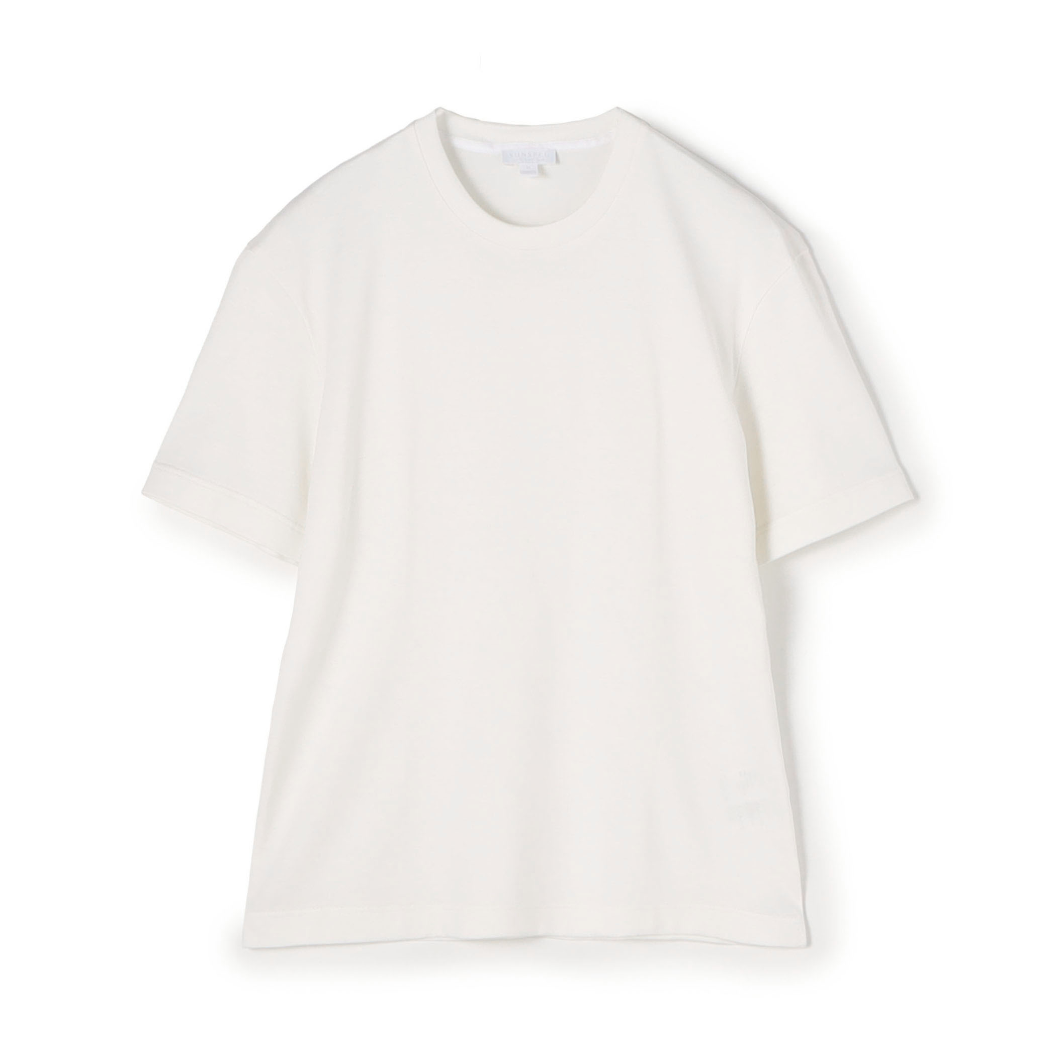 SUNSPEL コットンシルク クルーネックTシャツ