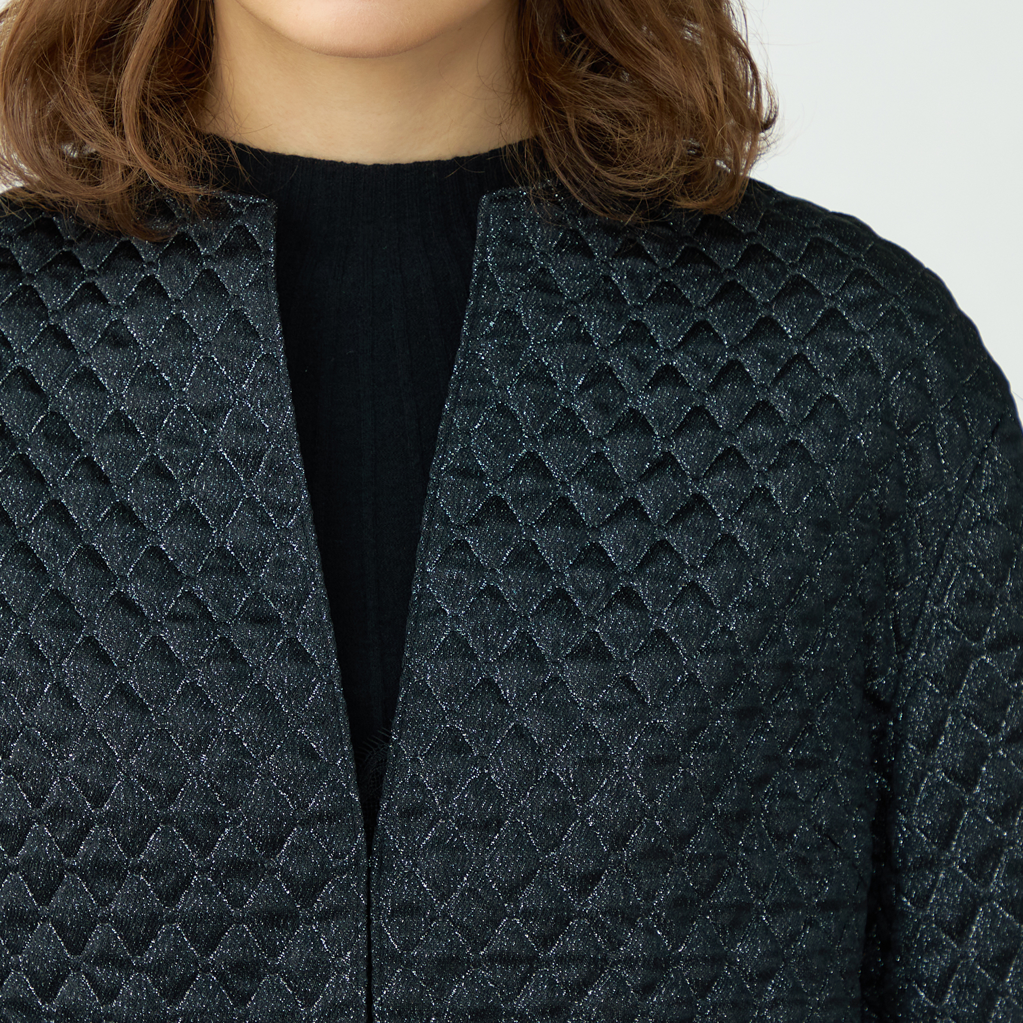 ラメマトラッセ バックペプラムジャケット｜トゥモローランド 公式通販