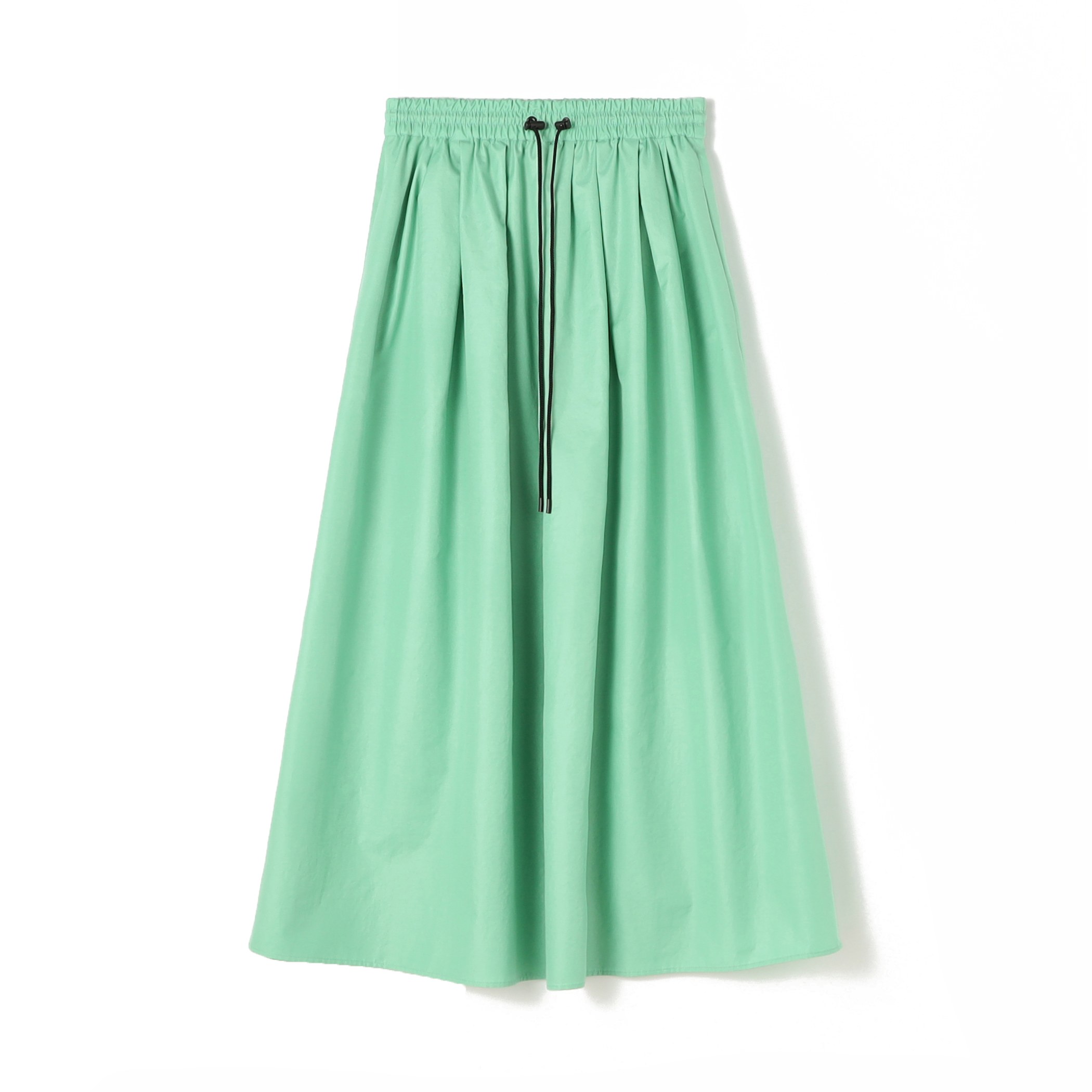 ■ Crispy Taffeta Gathered long Skirts