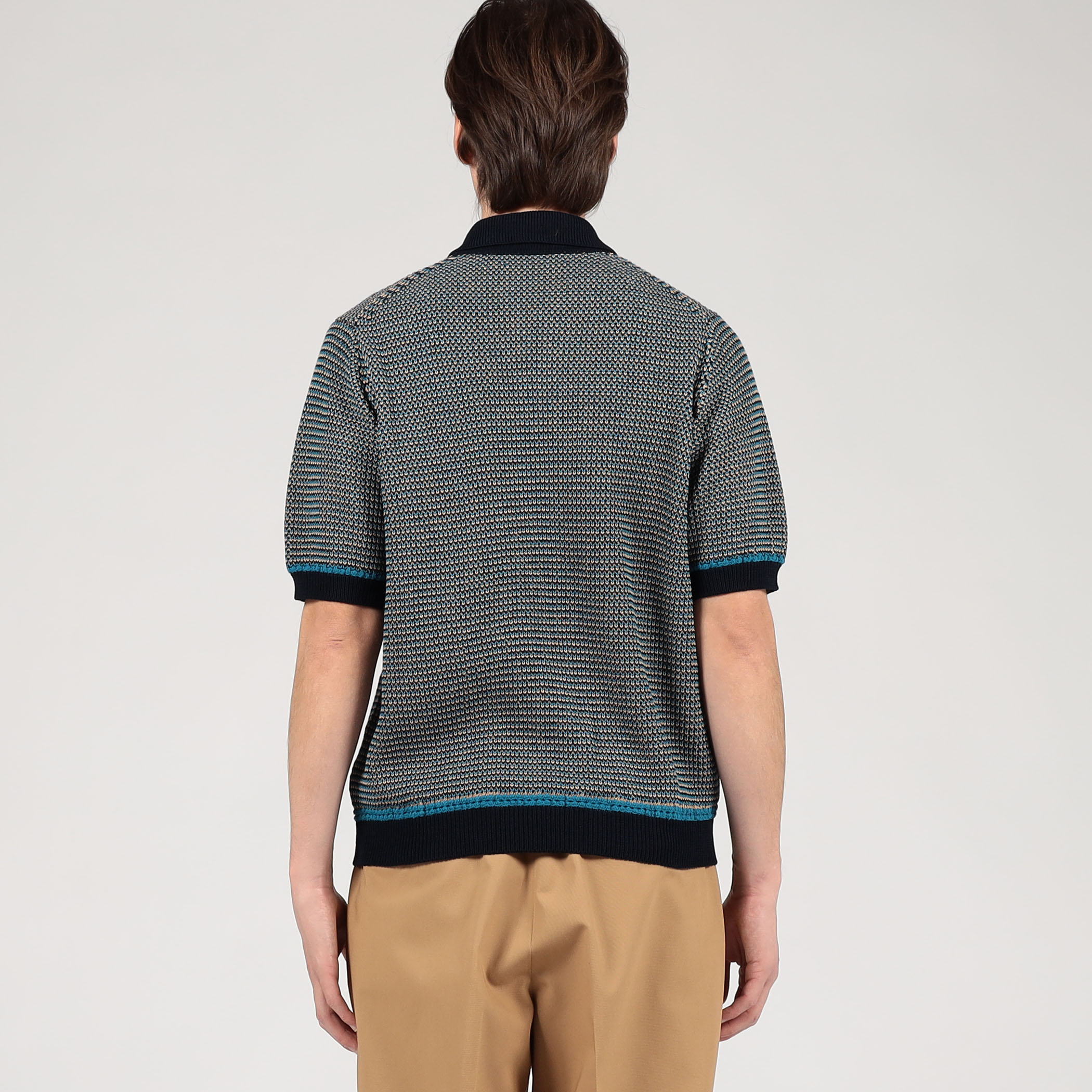 TOMORROWLAND Tricot マーセライズコットン ハーフスリーブニット