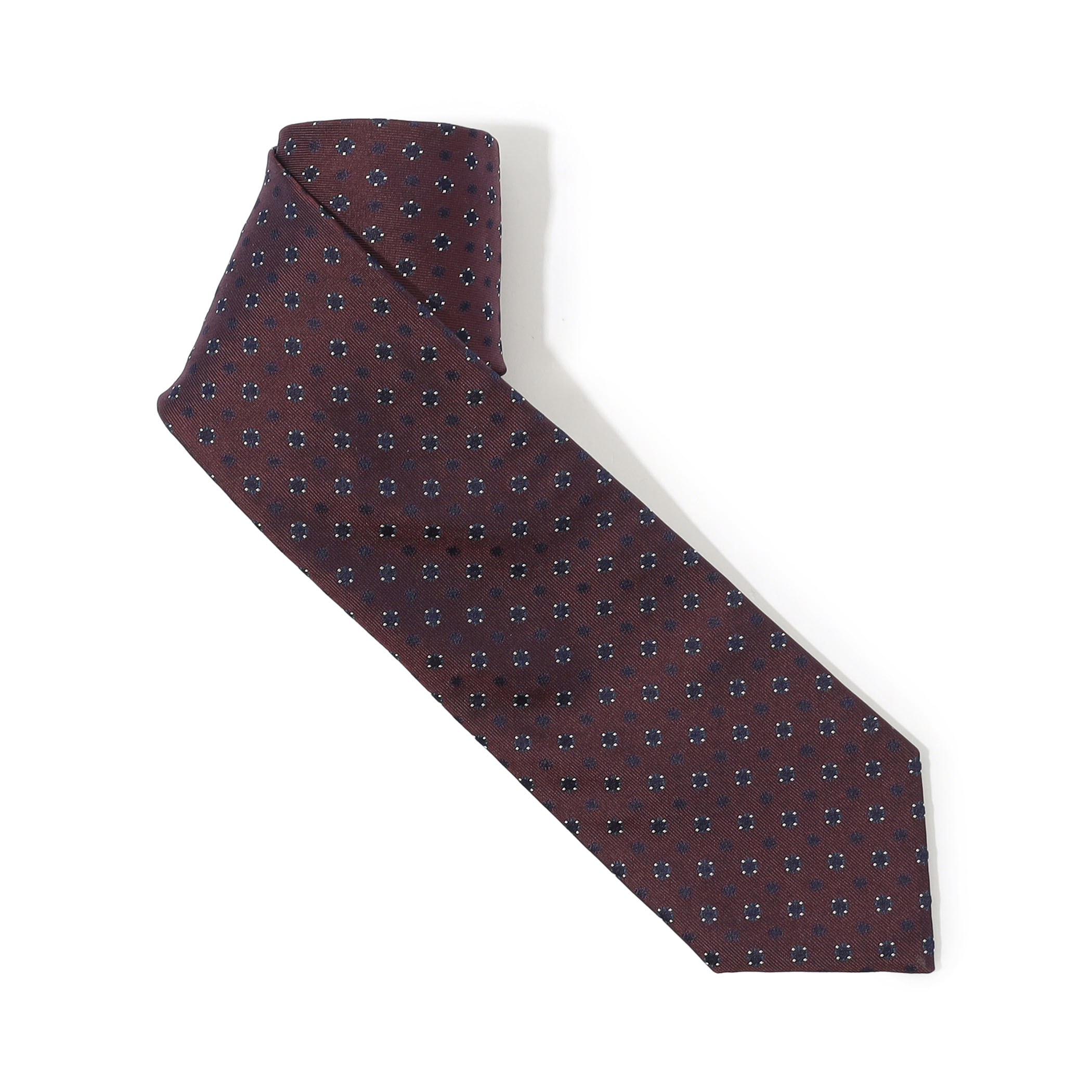 TOMORROWLAND シルクジャガード 小紋柄ネクタイ｜トゥモローランド