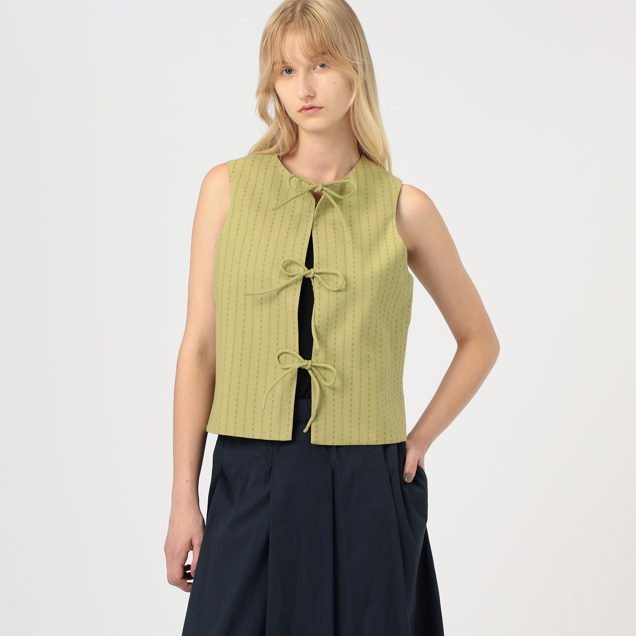 LUTCHMIAH JACQUARD RIBBON ベスト｜トゥモローランド 公式通販