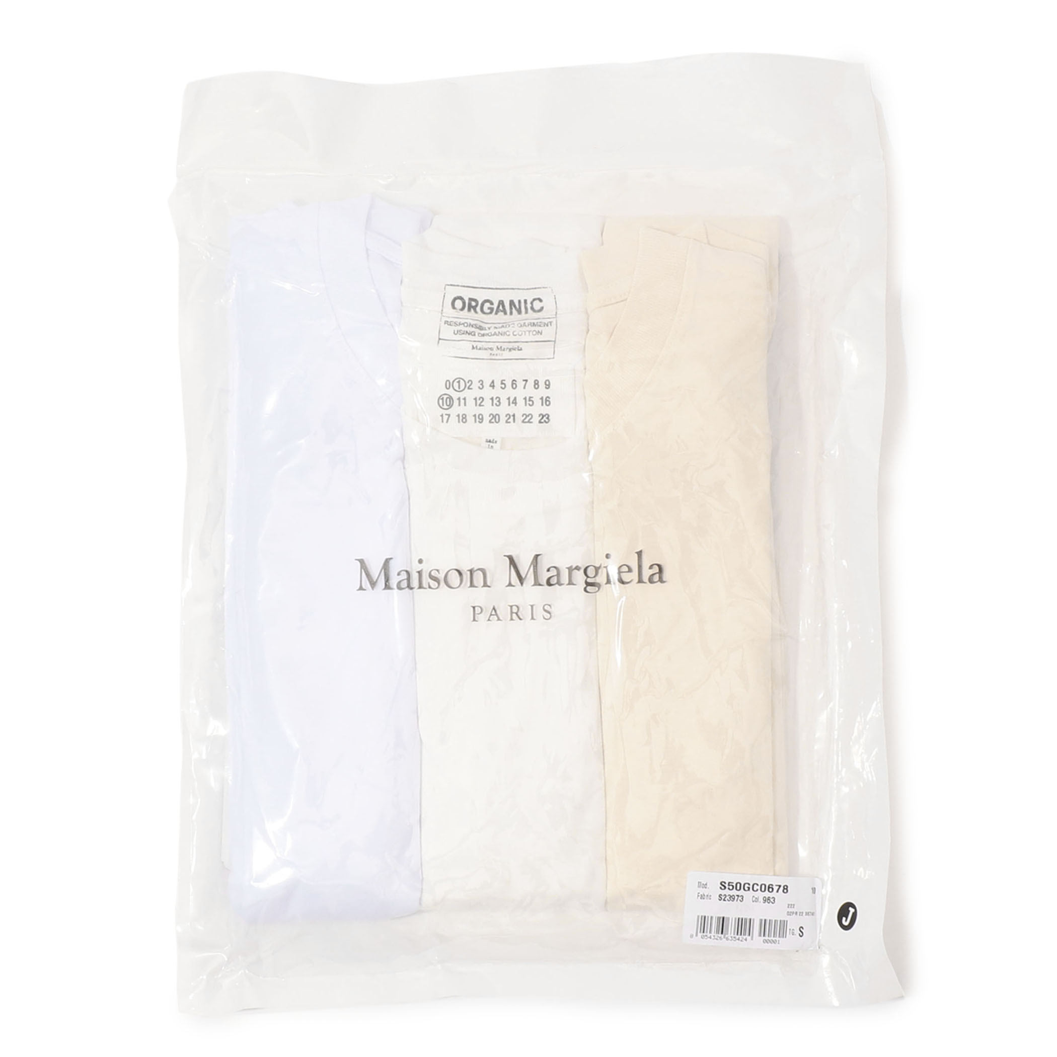 Maison Margiela 3PACK T-SHIRT コットン パックTシャツ