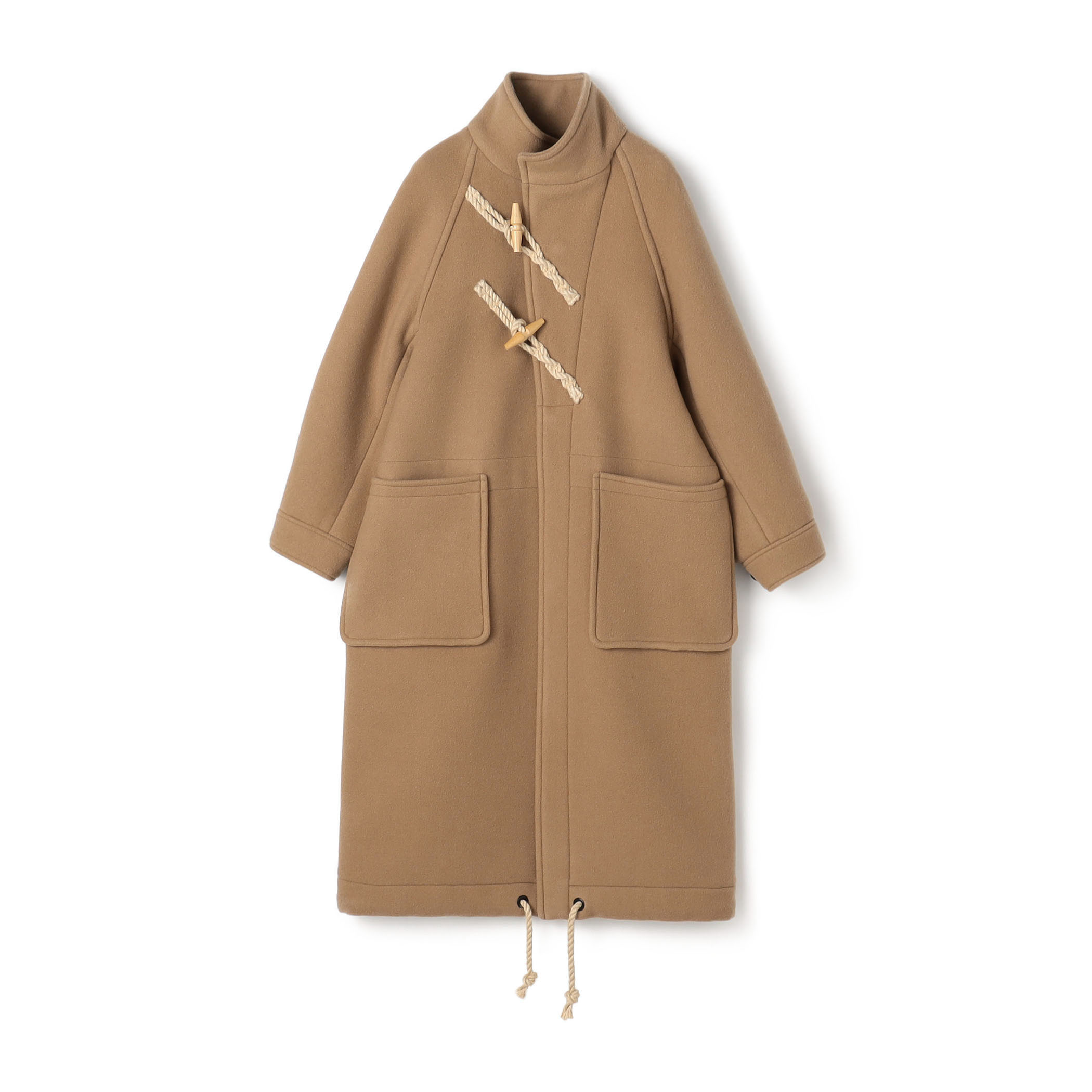 HYKE W FACE DUFFEL COAT