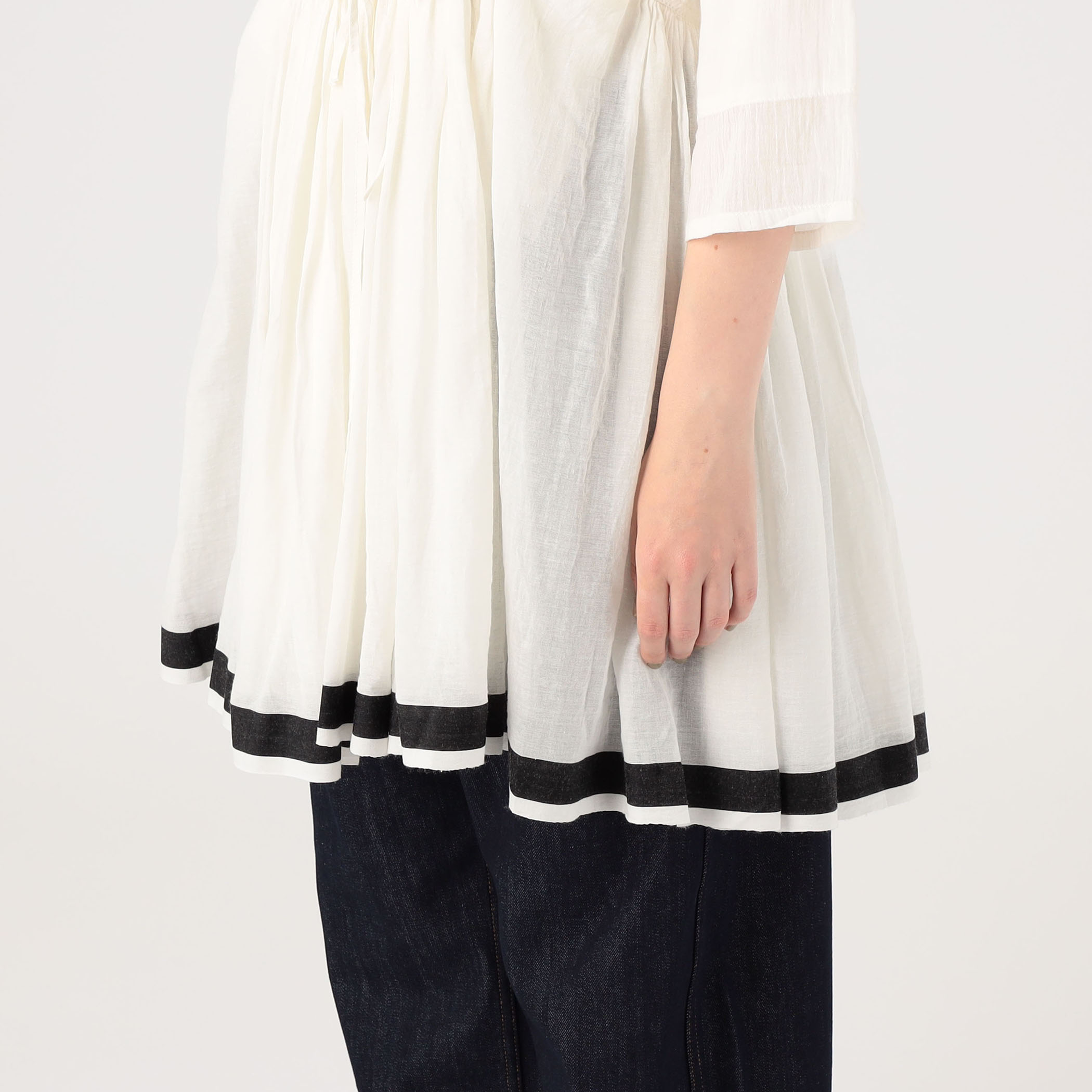 Khadi and Co NEELEM ギャザーチュニック｜トゥモローランド