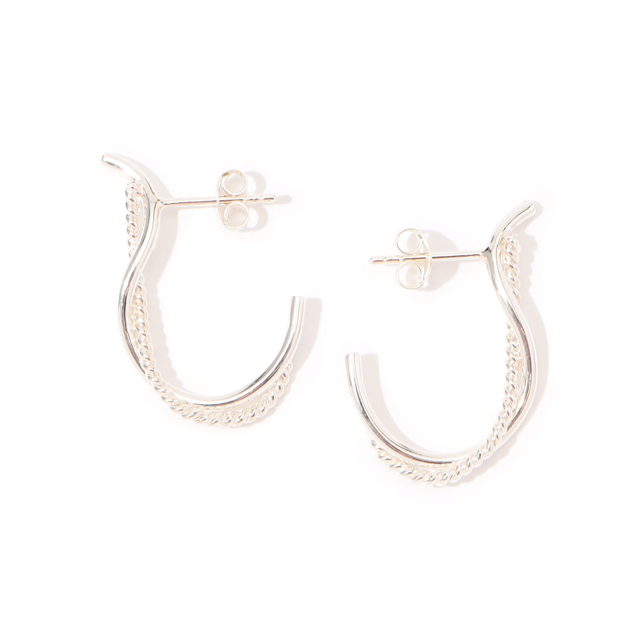 BAR Jewellery CONTRA シルバーピアス｜トゥモローランド 公式サイト