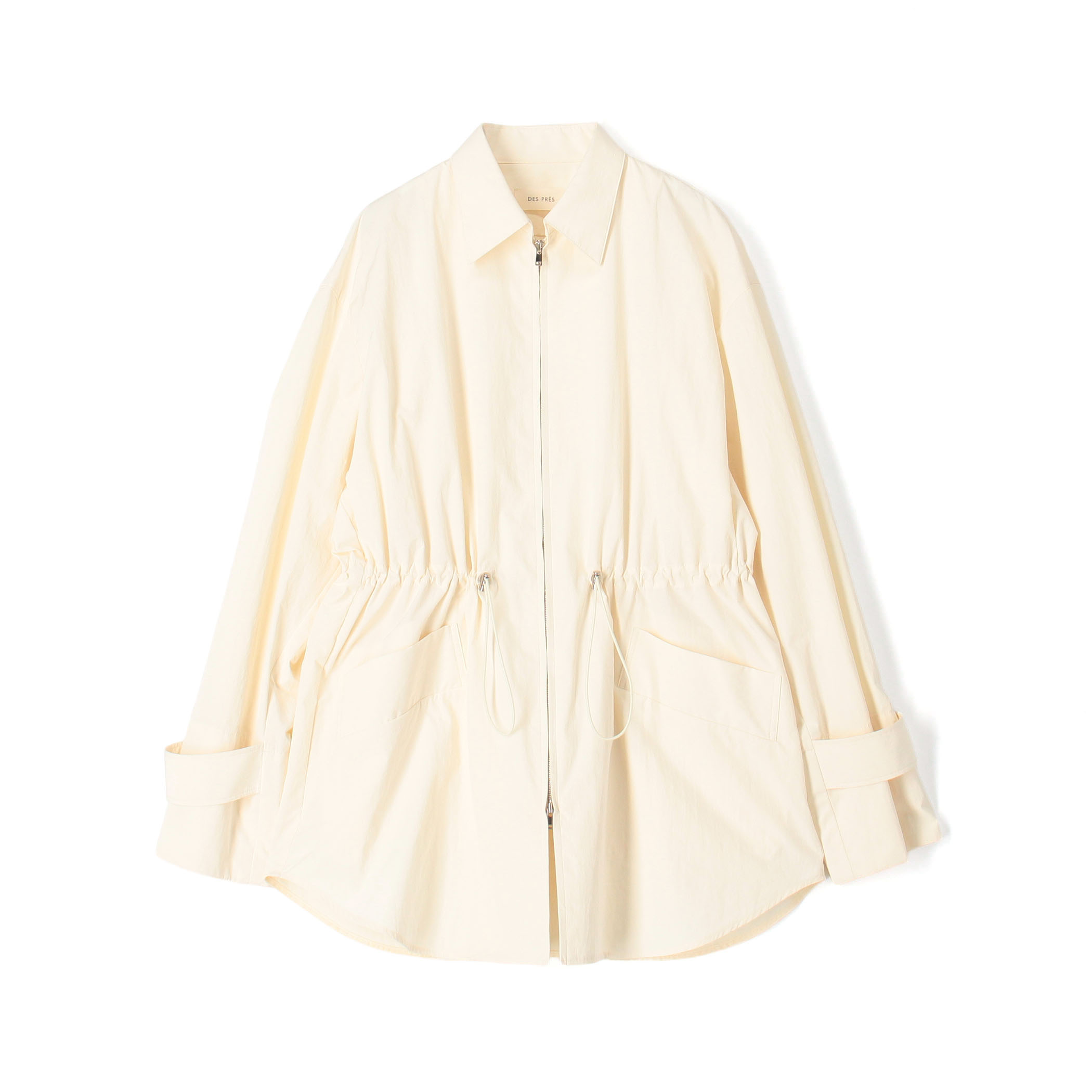 ポリエステルナイロンコットン テックシャツブルゾン