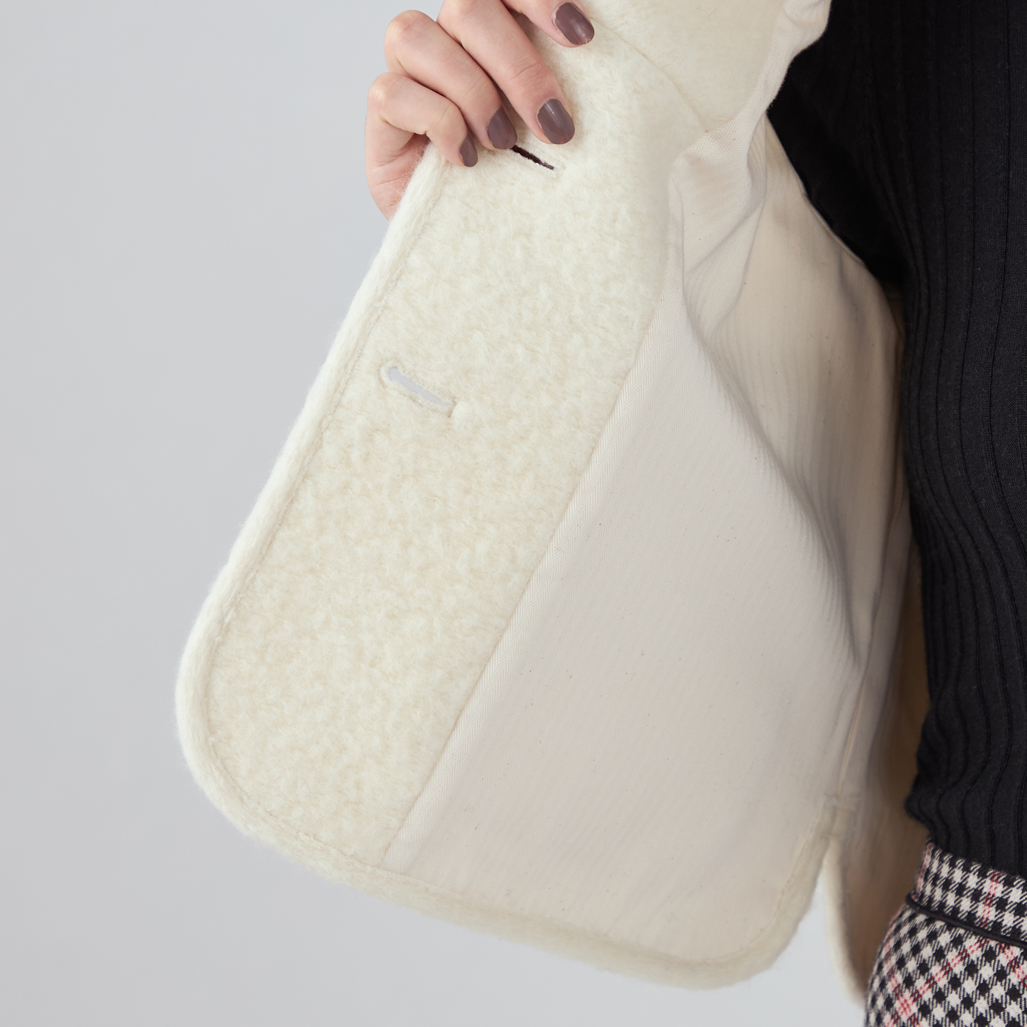 シープニット ショールカラージャケット｜トゥモローランド 公式通販