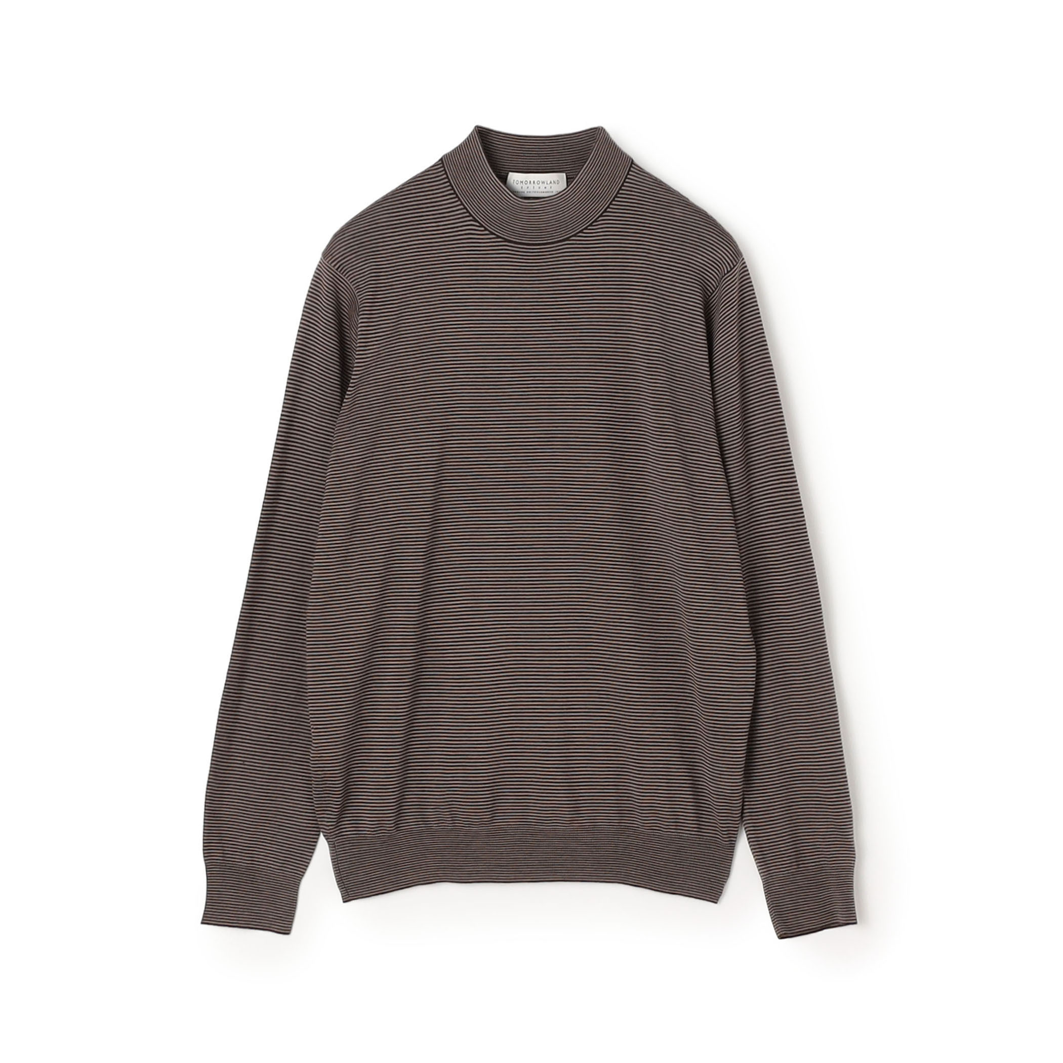 TOMORROWLAND tricot スーパーファインメリノウール モックネックニット S-WOOL