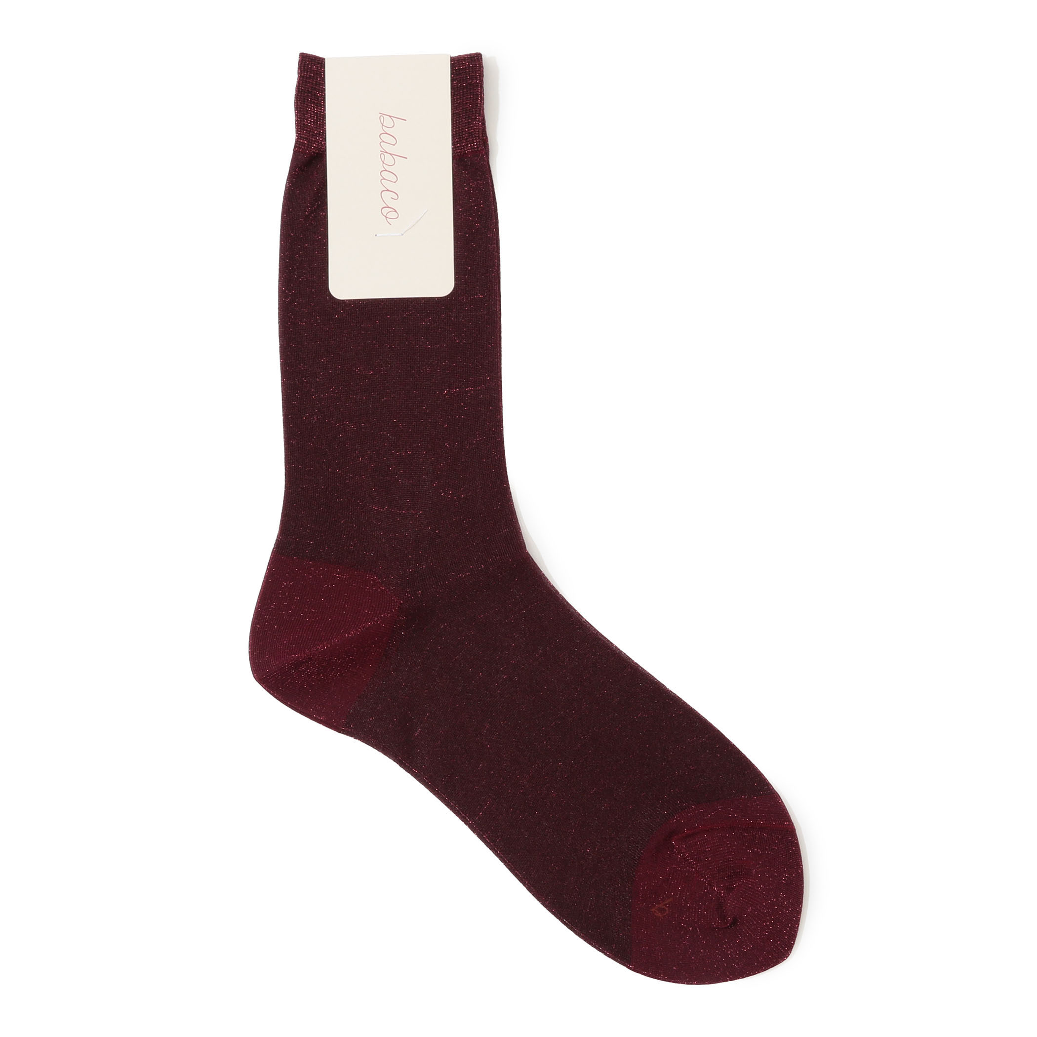 babaco Lurex Sheer Socks