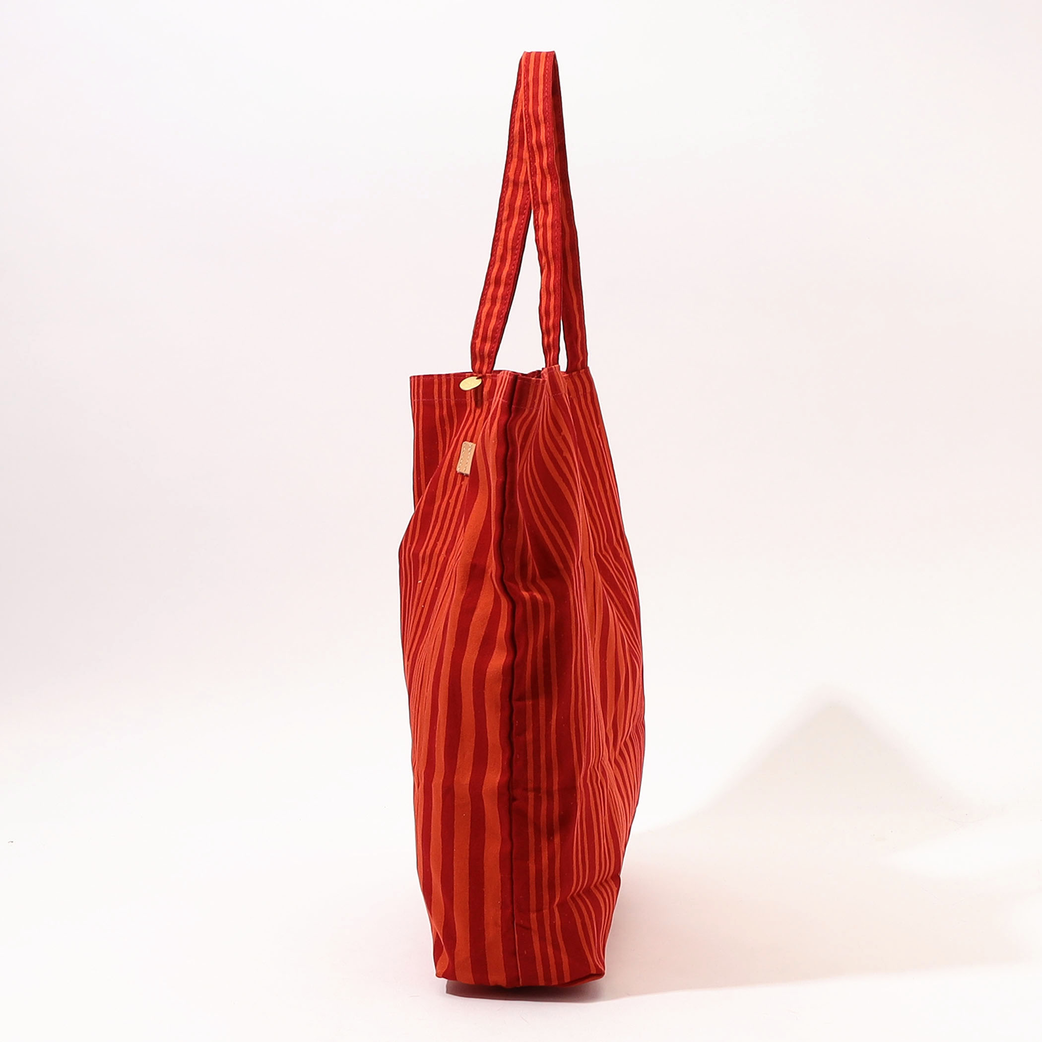 SOULEIADO コットンオックス ポケッタブルトートバッグ