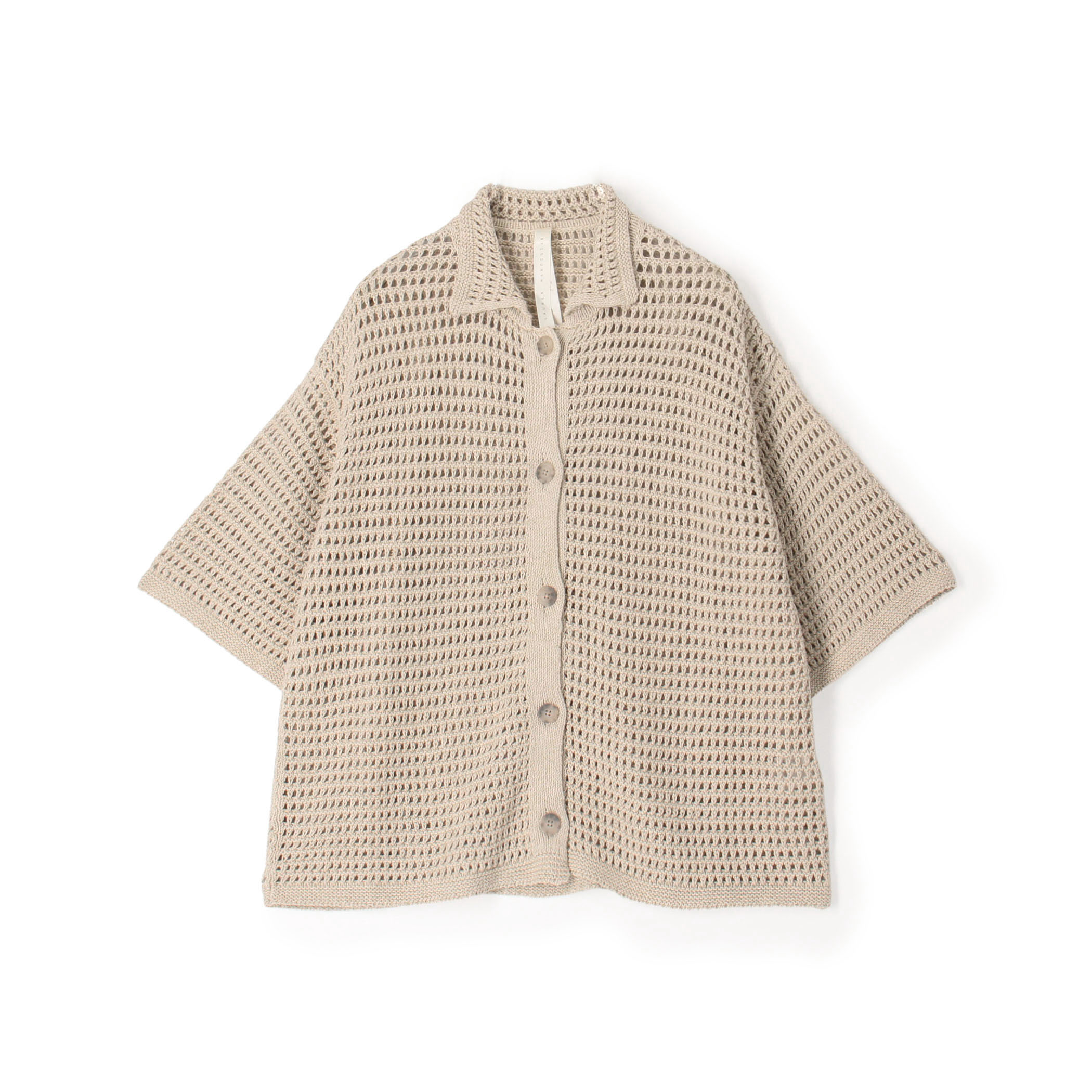 LAUREN MANOOGIAN NET シャツカーディガン