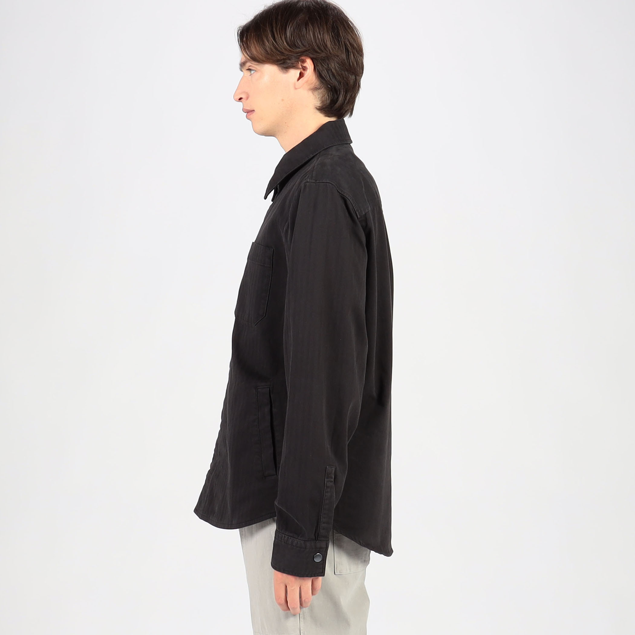 ヘリンボーンツイルシャツジャケット MHBS2151｜トゥモローランド 公式通販