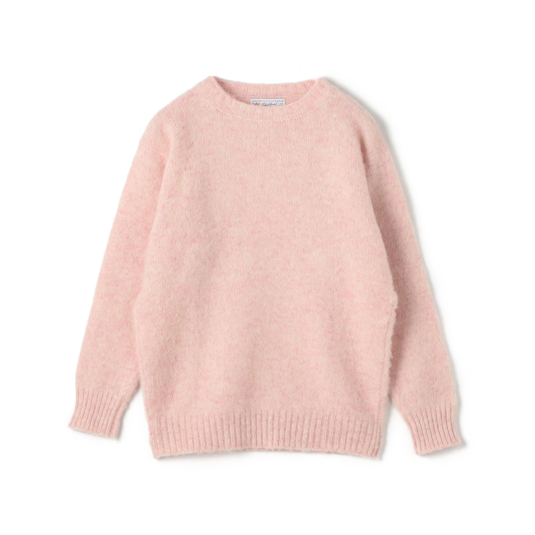 SHETLAND WOOLLEN Co. ウール クルーネックプルオーバー