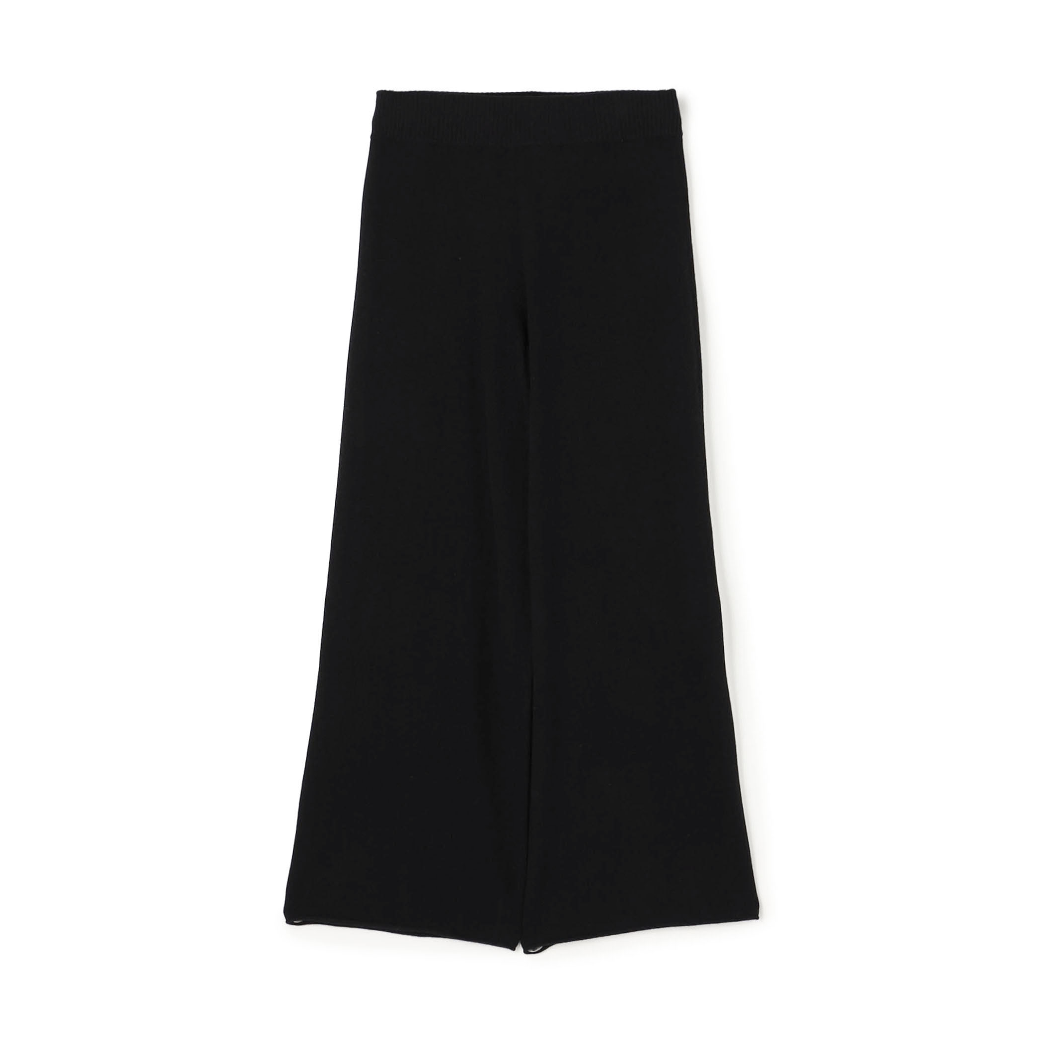 スパンカシミヤ ワイドレッグパンツ WISC1104
