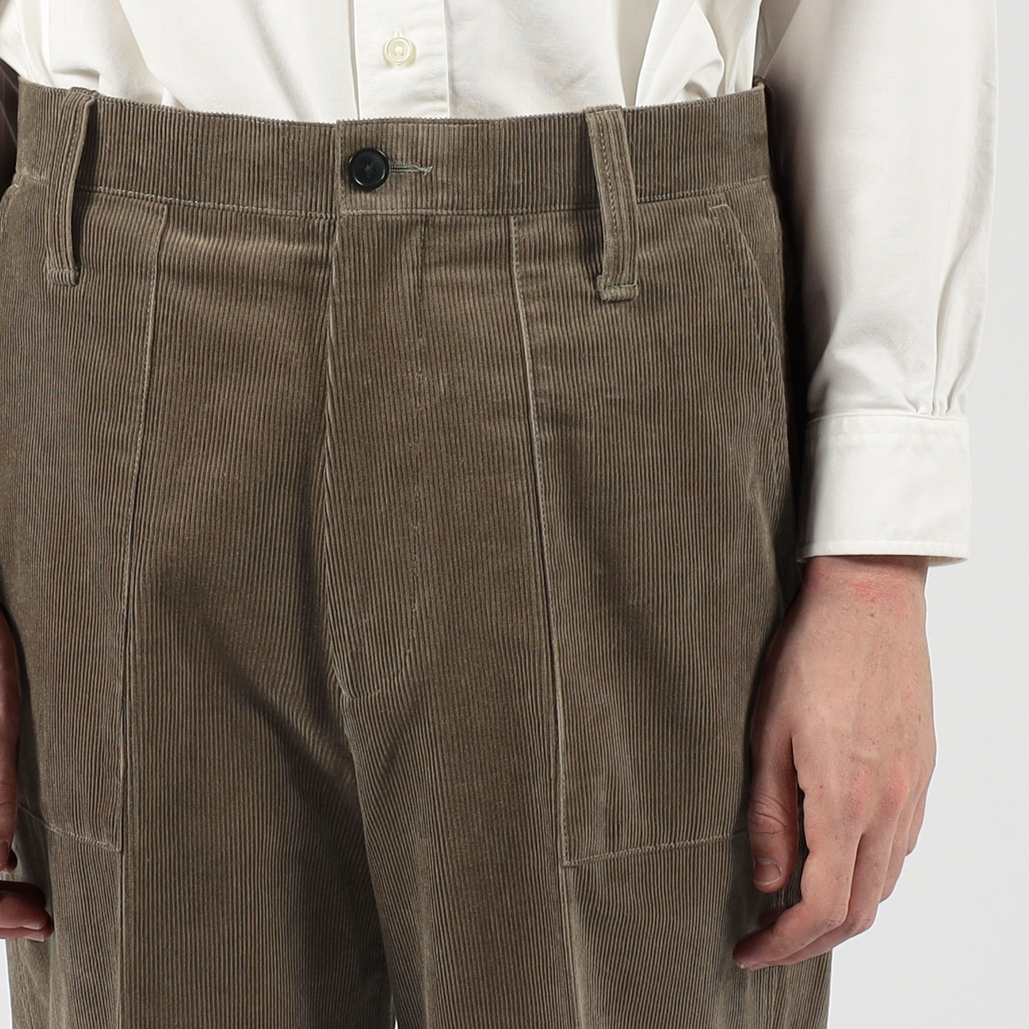 コットンコーデュロイ ベイカーパンツ DUCA VISCONTI