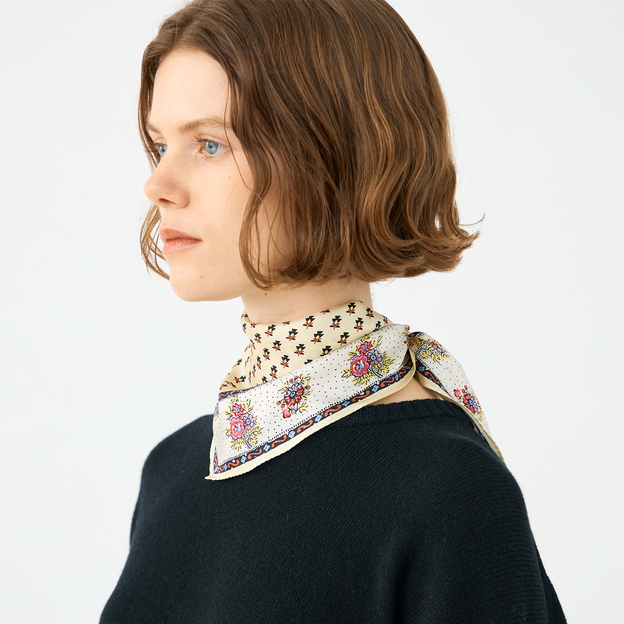 SOULEIAO シルクプリント スカーフ｜トゥモローランド 公式通販