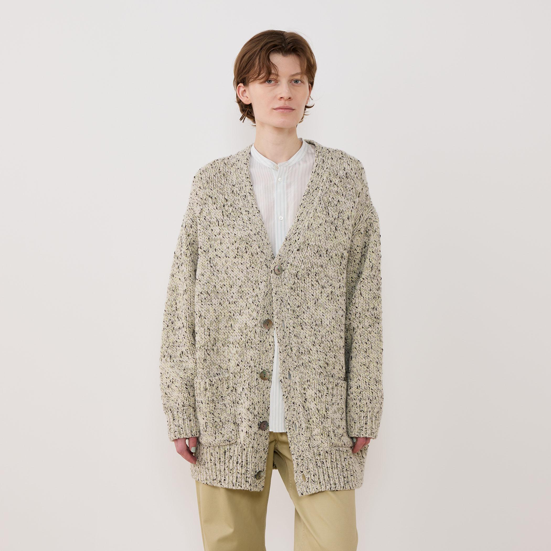 セサミメランジ Vネックカーディガン｜トゥモローランド 公式通販