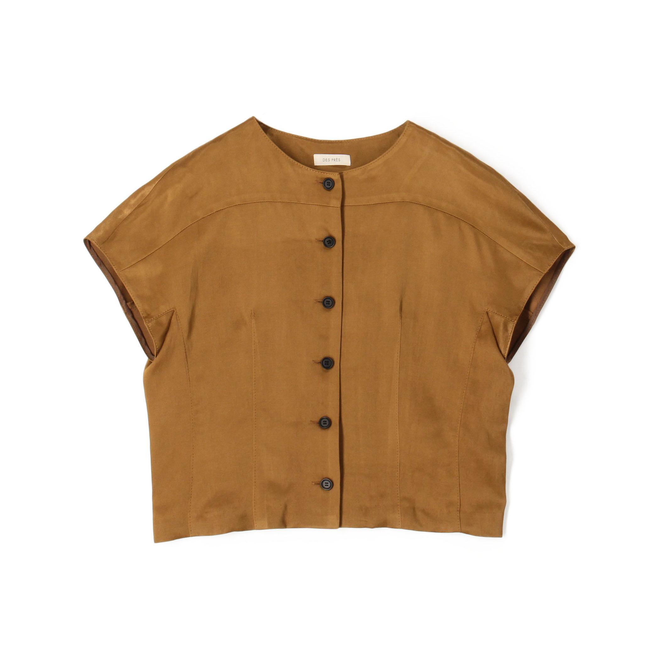 【WEB先行予約】 ソフトサテン フロントオープントップス