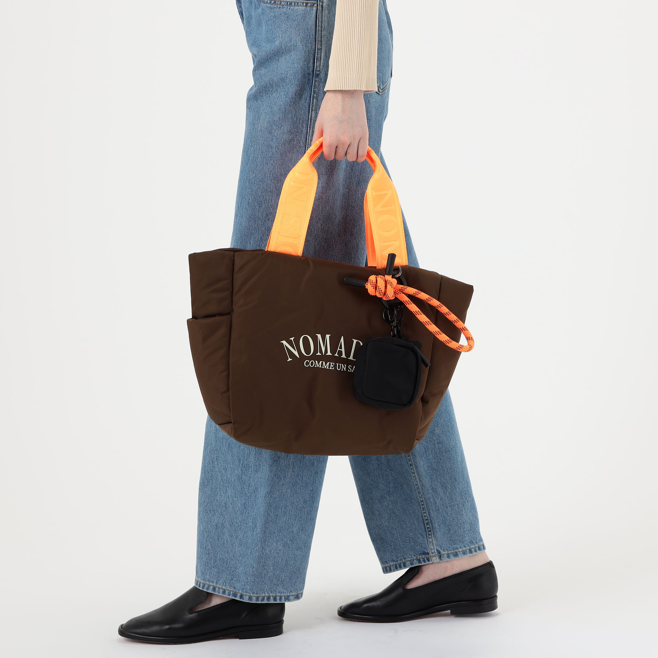 A9912P　▼KNOTT ノット トゥモローランド▼　SUPER140 ストレッチウール ダブルブレスト テーラードジャケット 黒 2/L 秋冬 rb