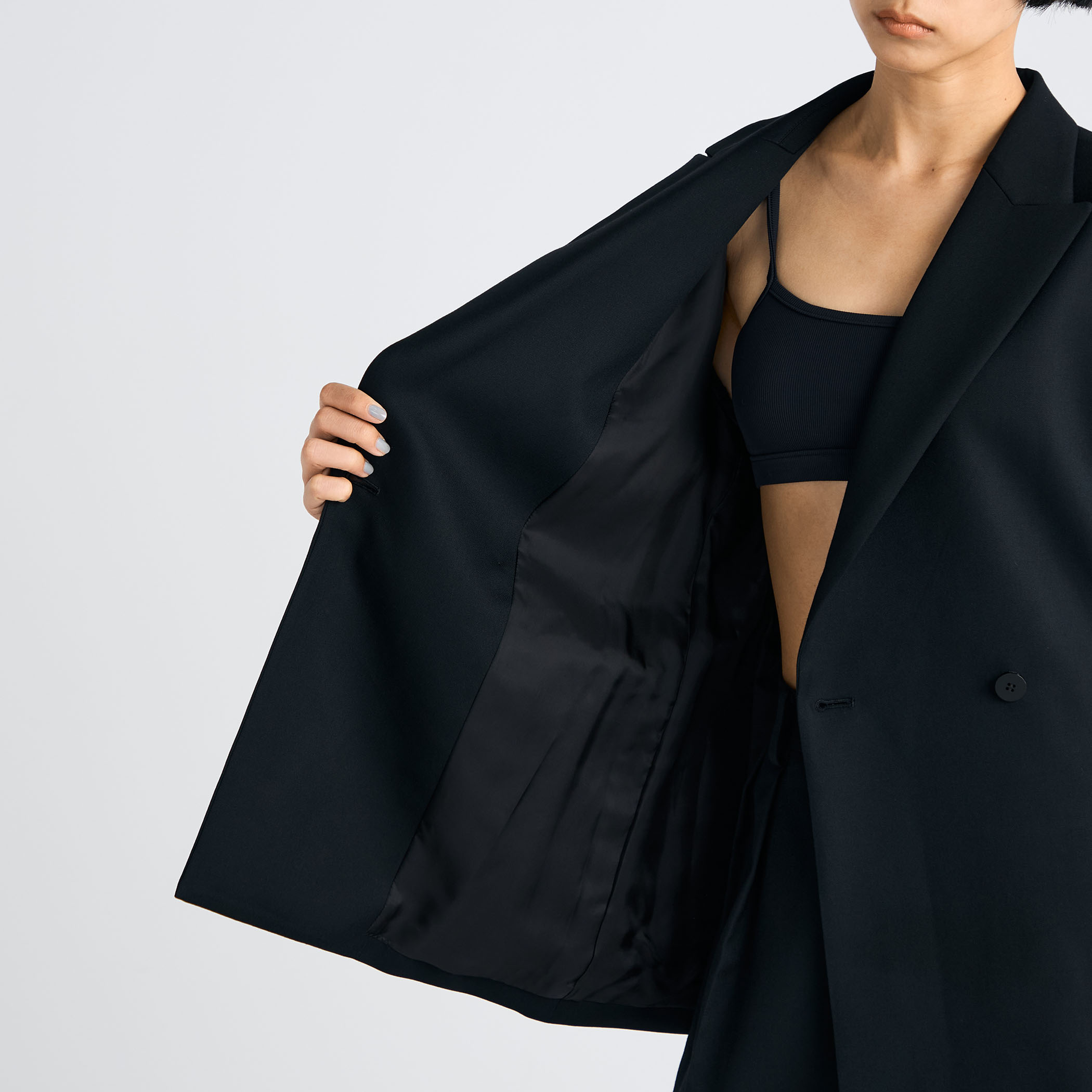 Super160's ウールツイル ダブルジャケット｜トゥモローランド 公式通販