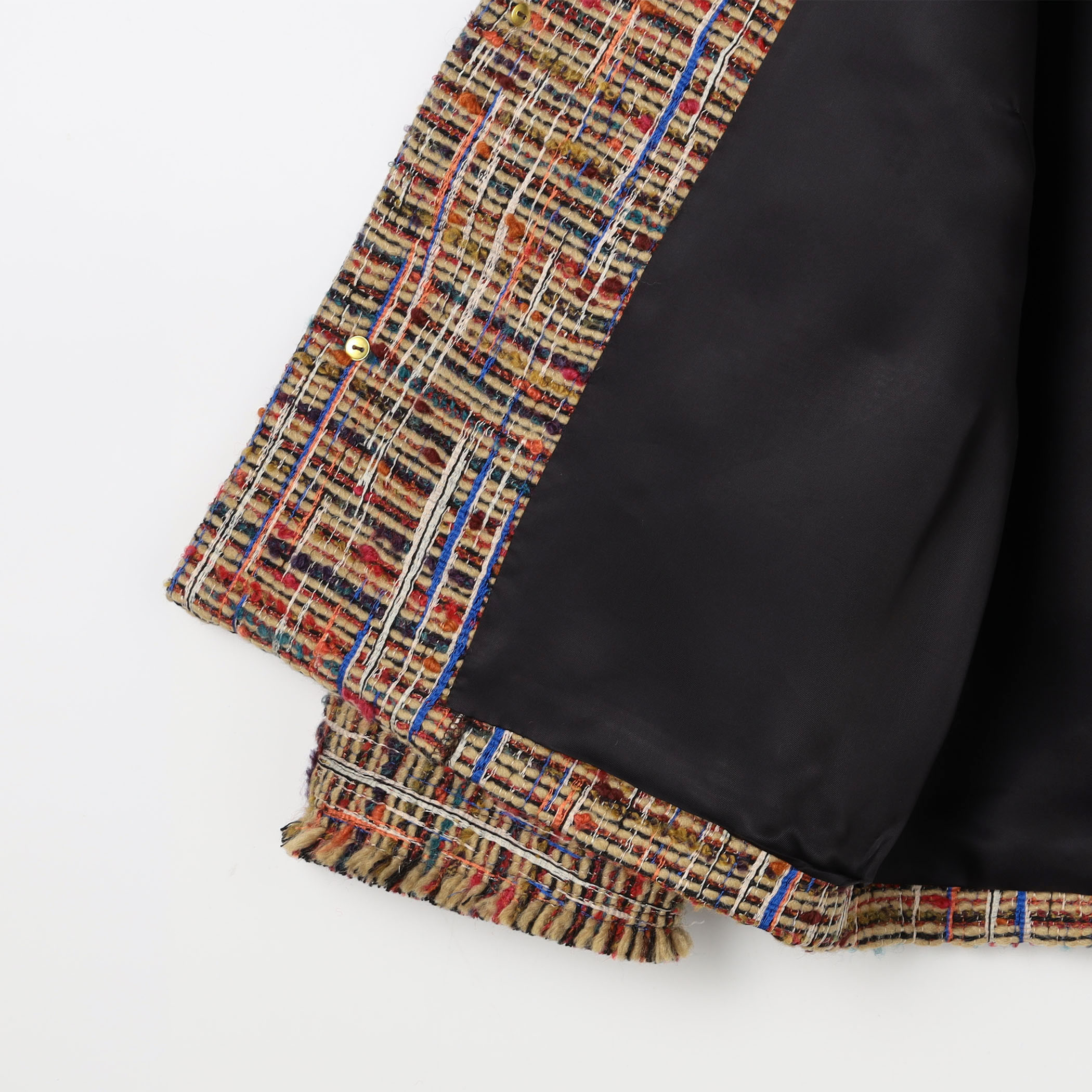 マルチツイード フリンジショートジャケット｜トゥモローランド 公式通販