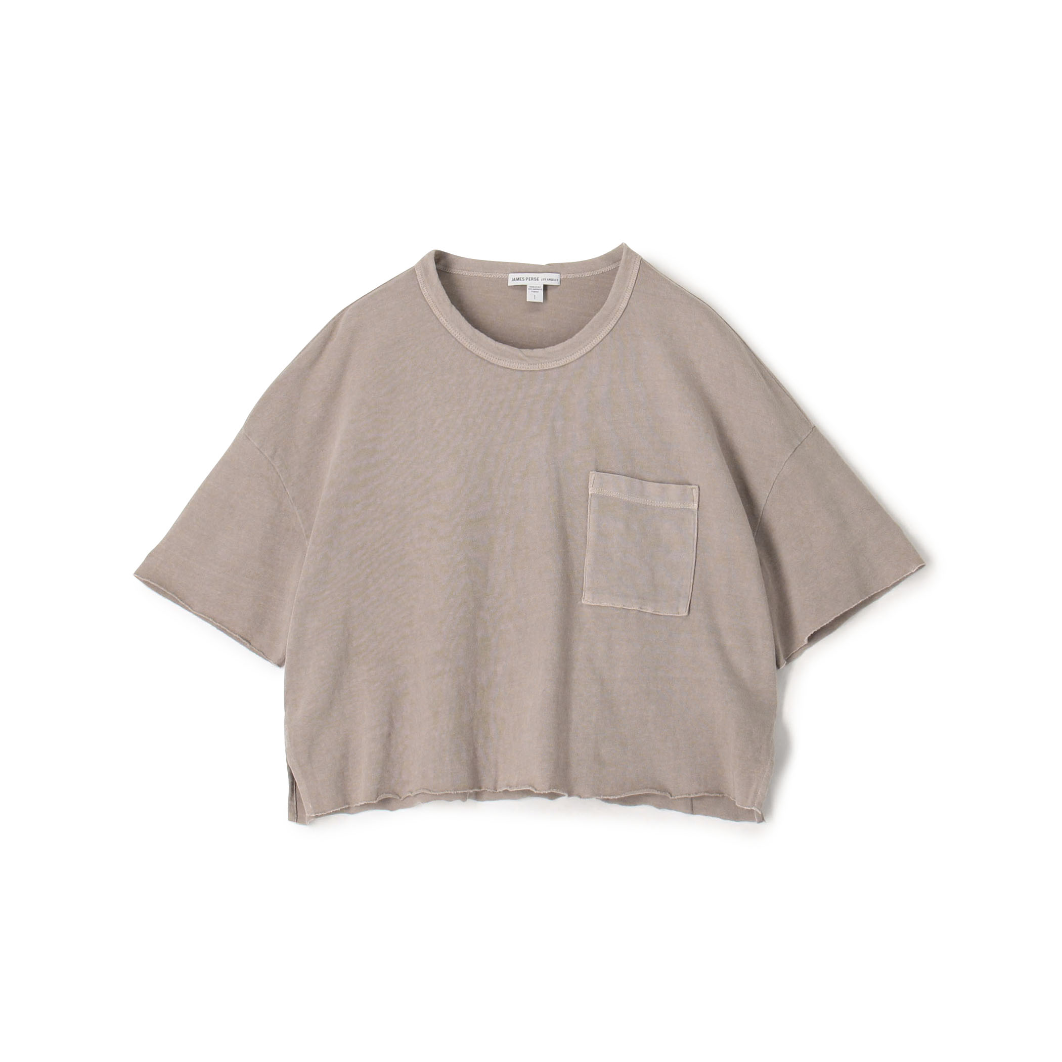 クロップドリラックスフィットポケットTシャツ WRBJ3168