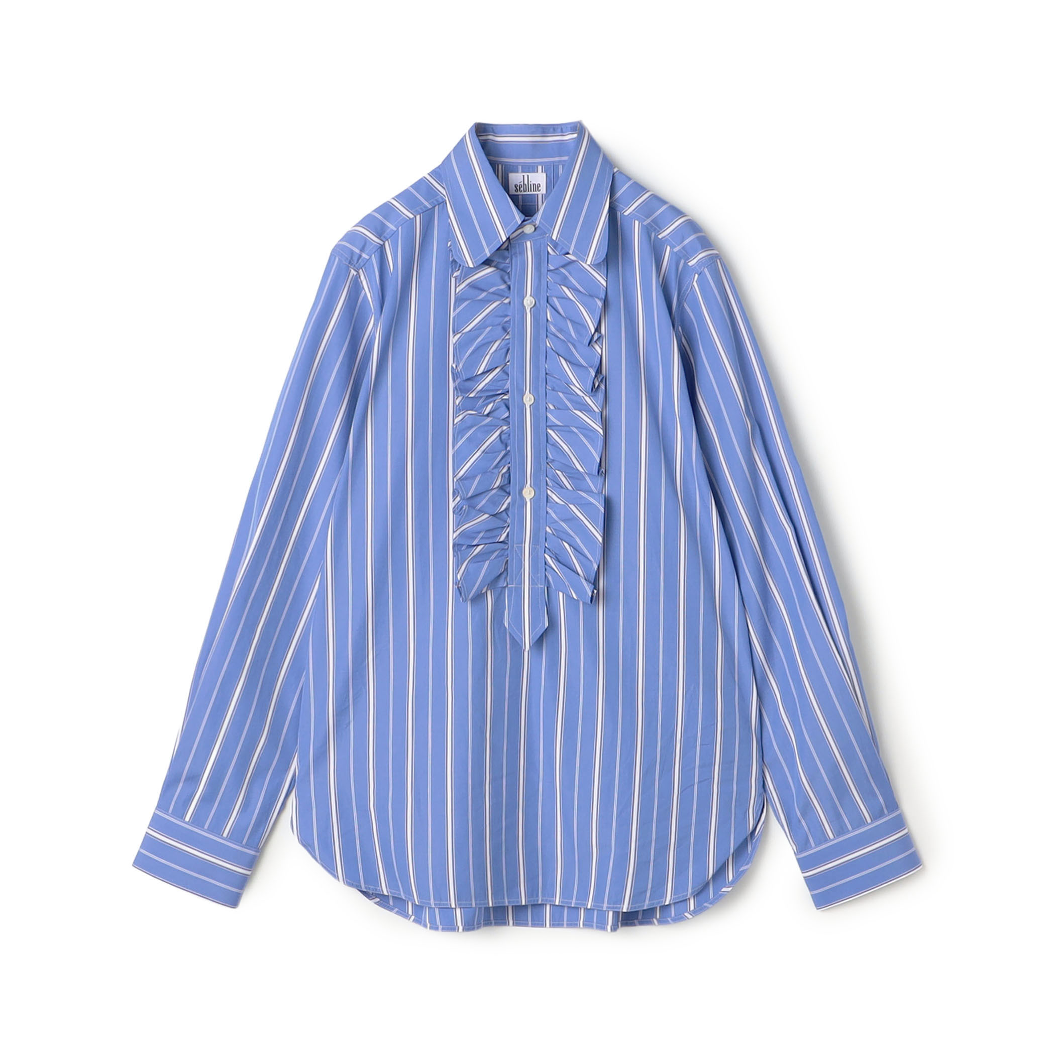 sebline RUFFLE POLO SHIRT