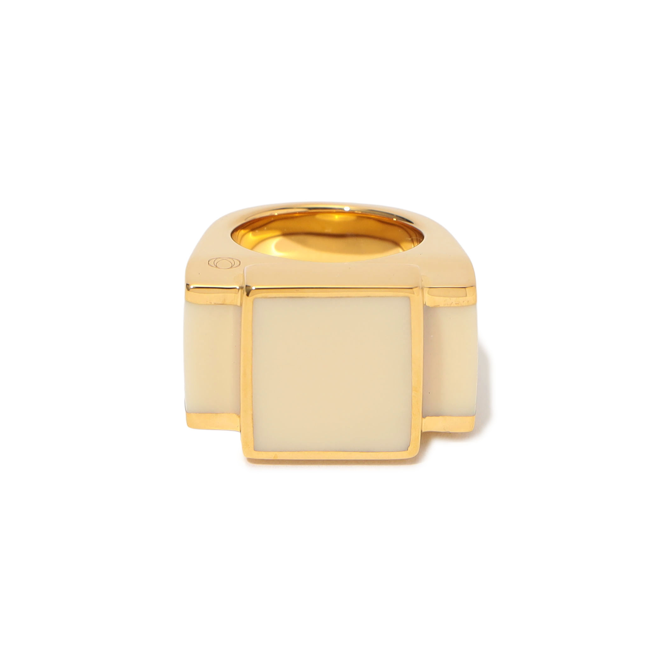 .the rose Bague One Gold Sculptural リング