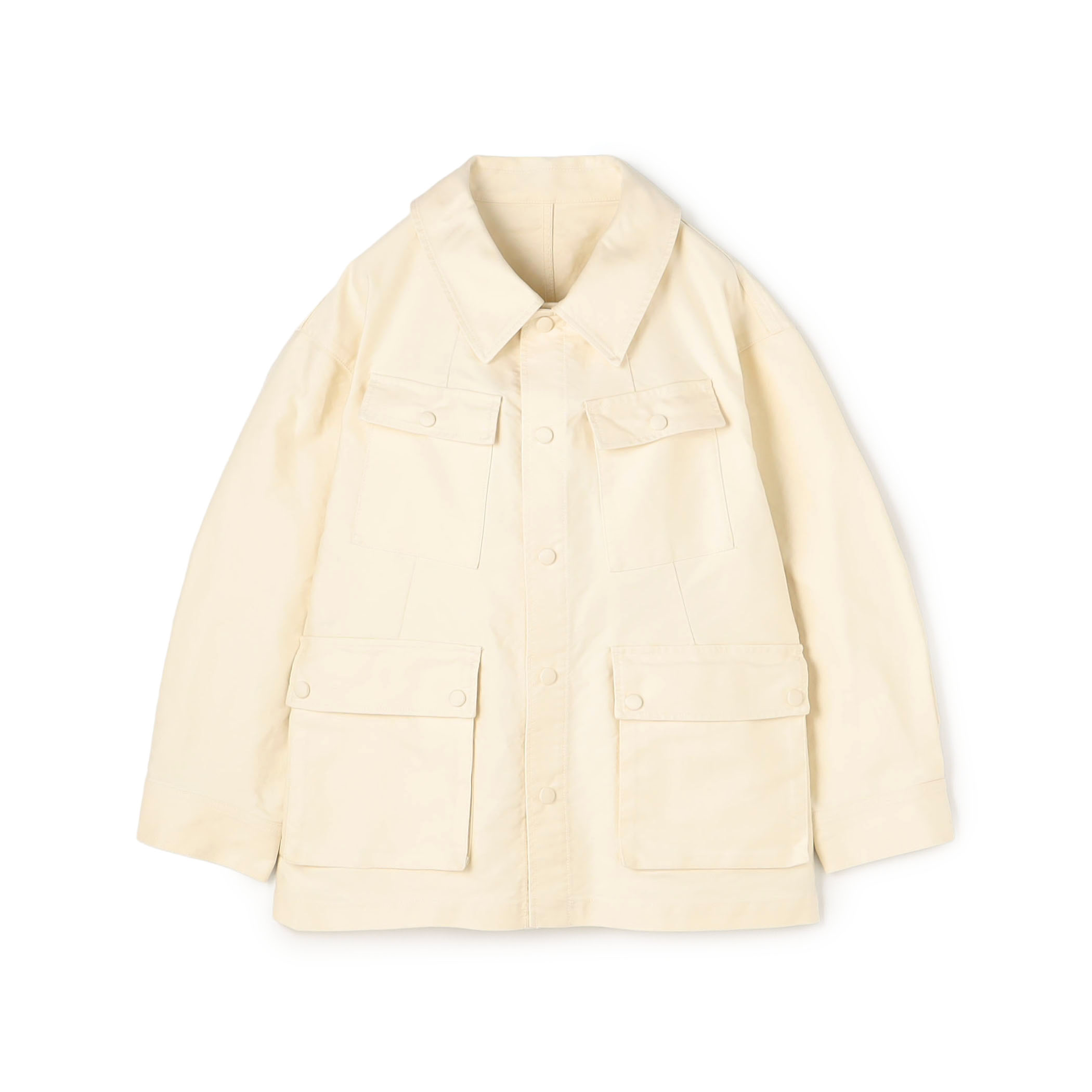 ヘビーモールスキン ミリタリージャケット