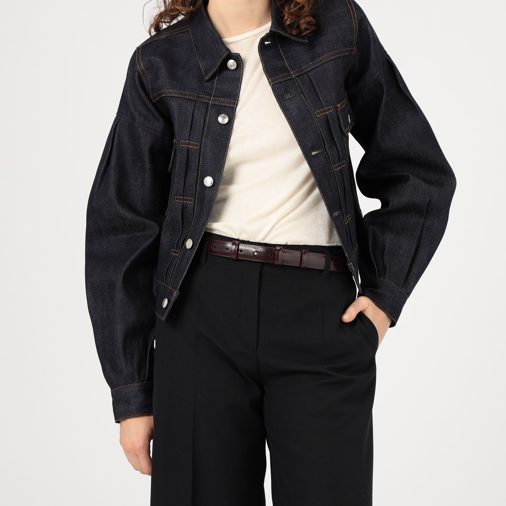 Edition別注 MAISON BOINET box leather belt 別注】MAISON BOINET box leather belt｜トゥモローランド 公式通販