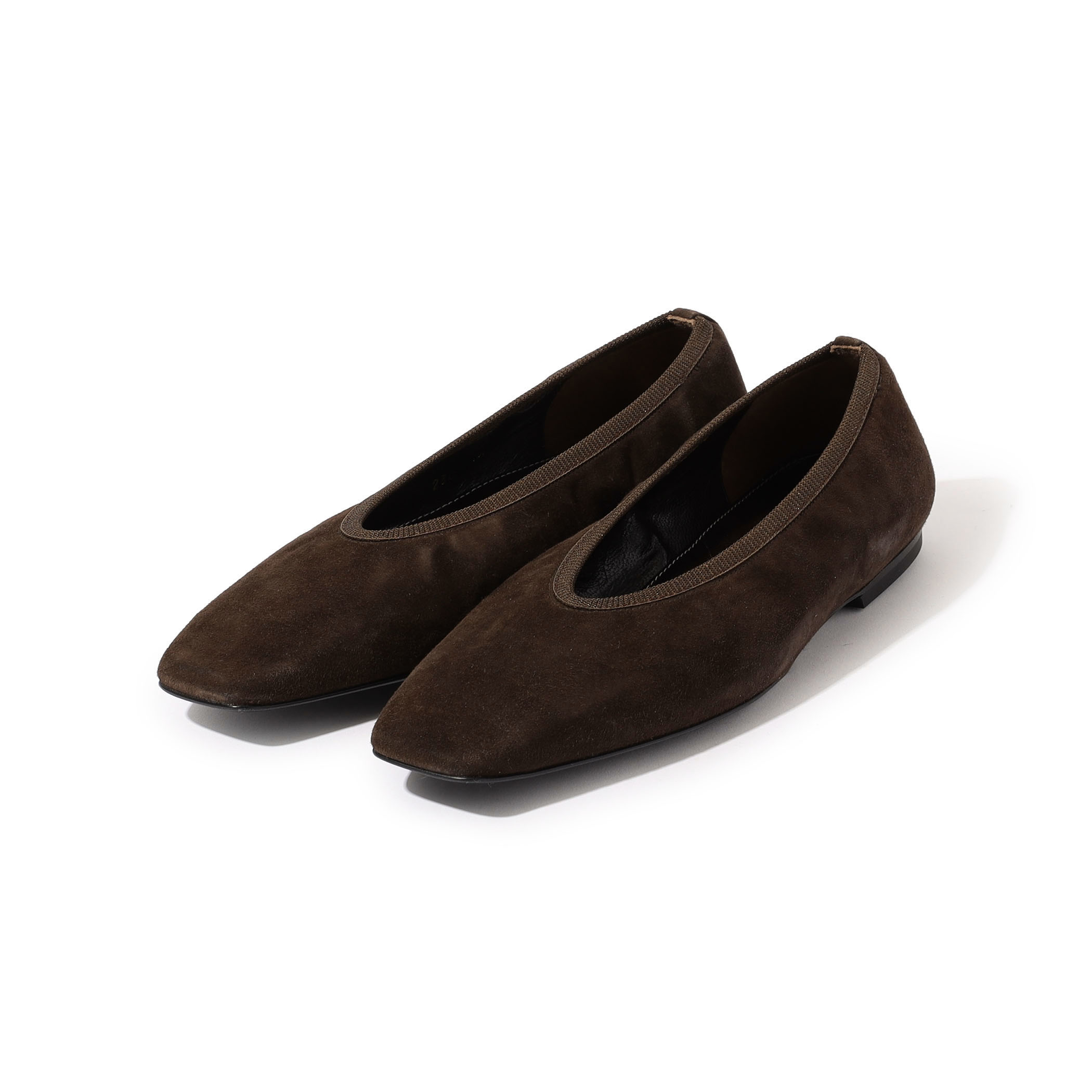 TOTEME Suede Ballerinas フラットシューズ