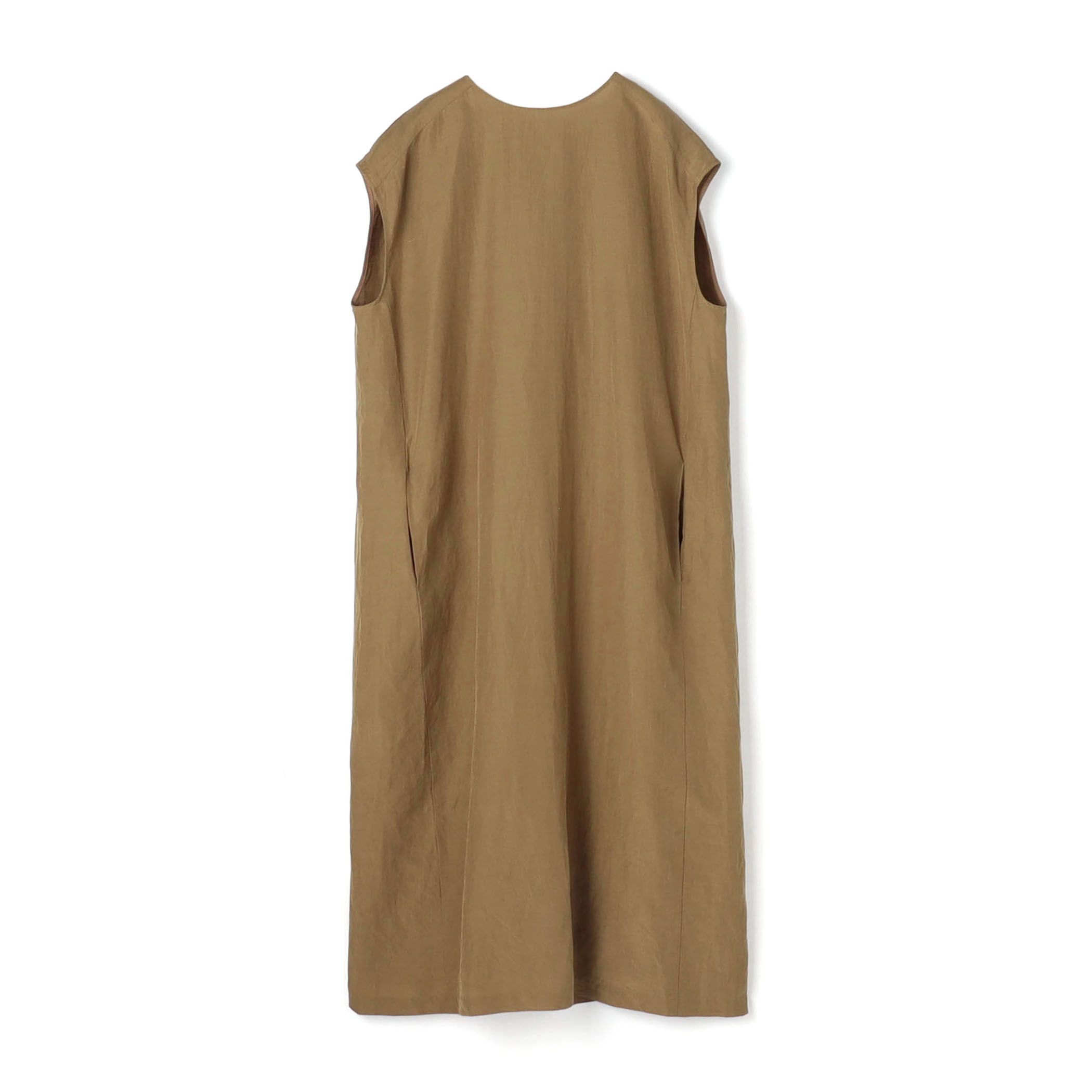 リネンキュプラシルクコンパクト 2-wayワンピース