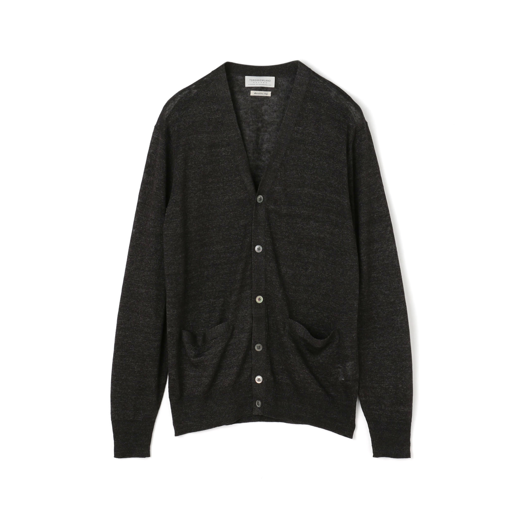 ■TOMORROWLAND tricot ティントリネン Vネックカーディガン