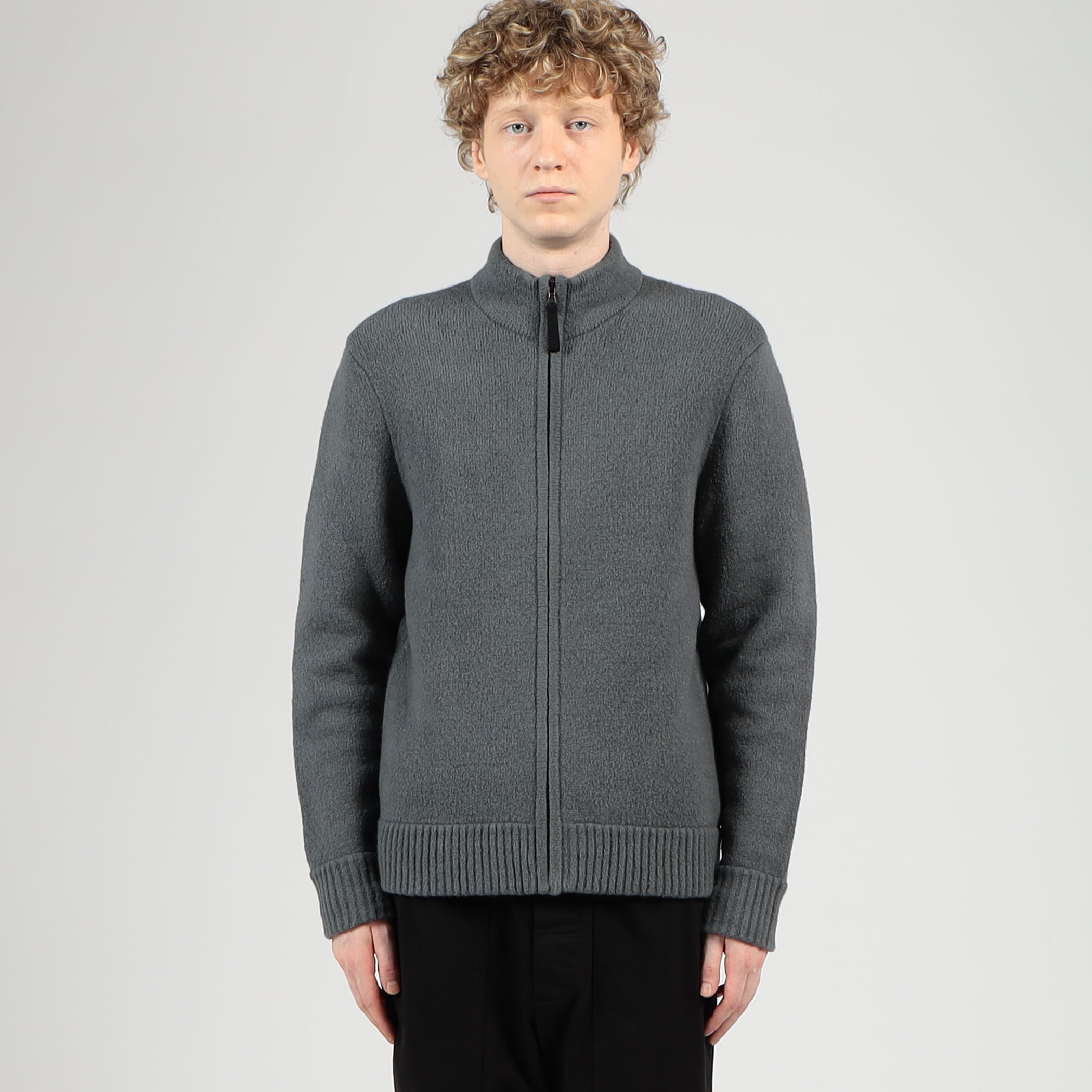 GEORGEY B. SMALL ブラックカーディガン　カシミア DF2C628C-5F1A-49DF-BD56-