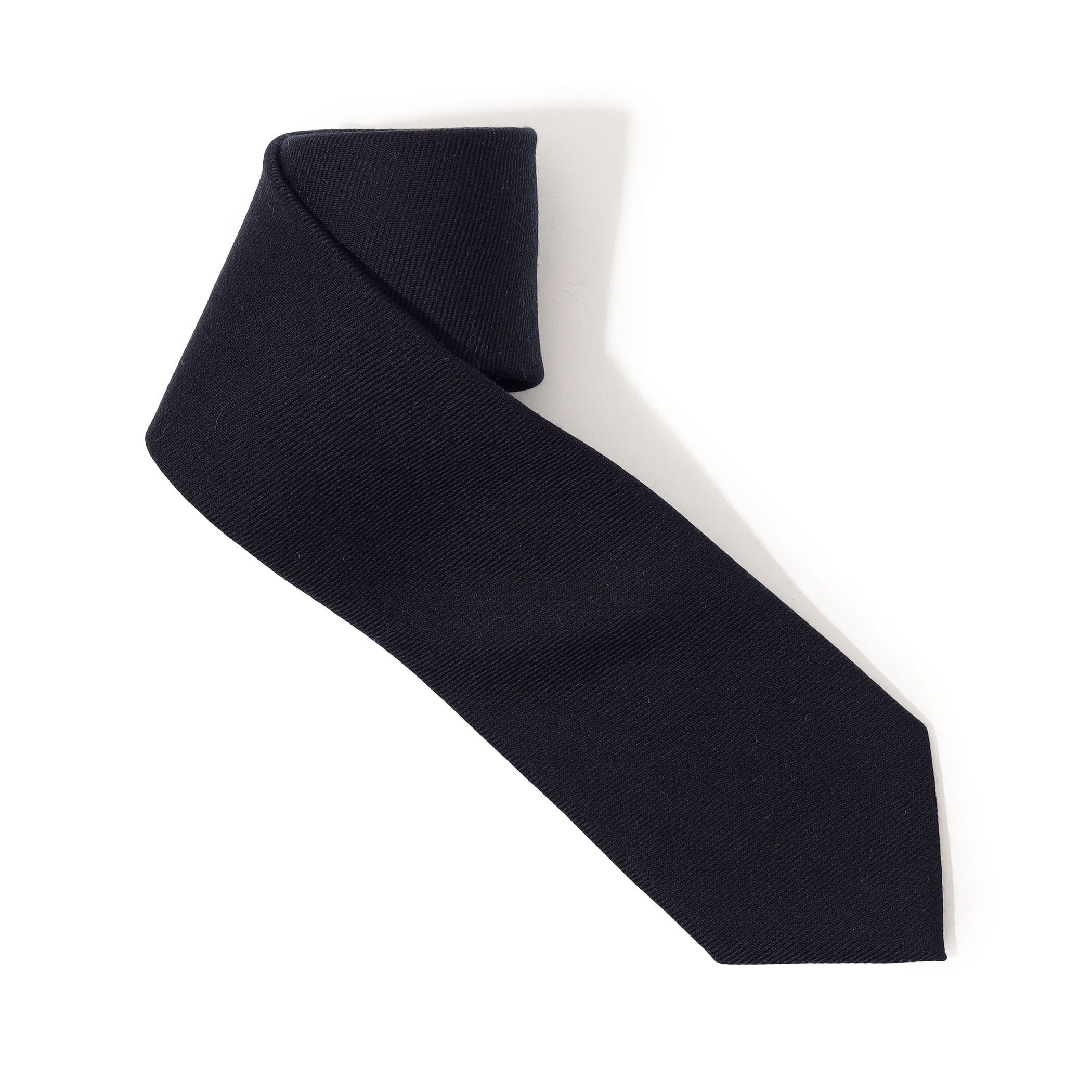 STEFANO BIGI ウールソリッドネクタイ