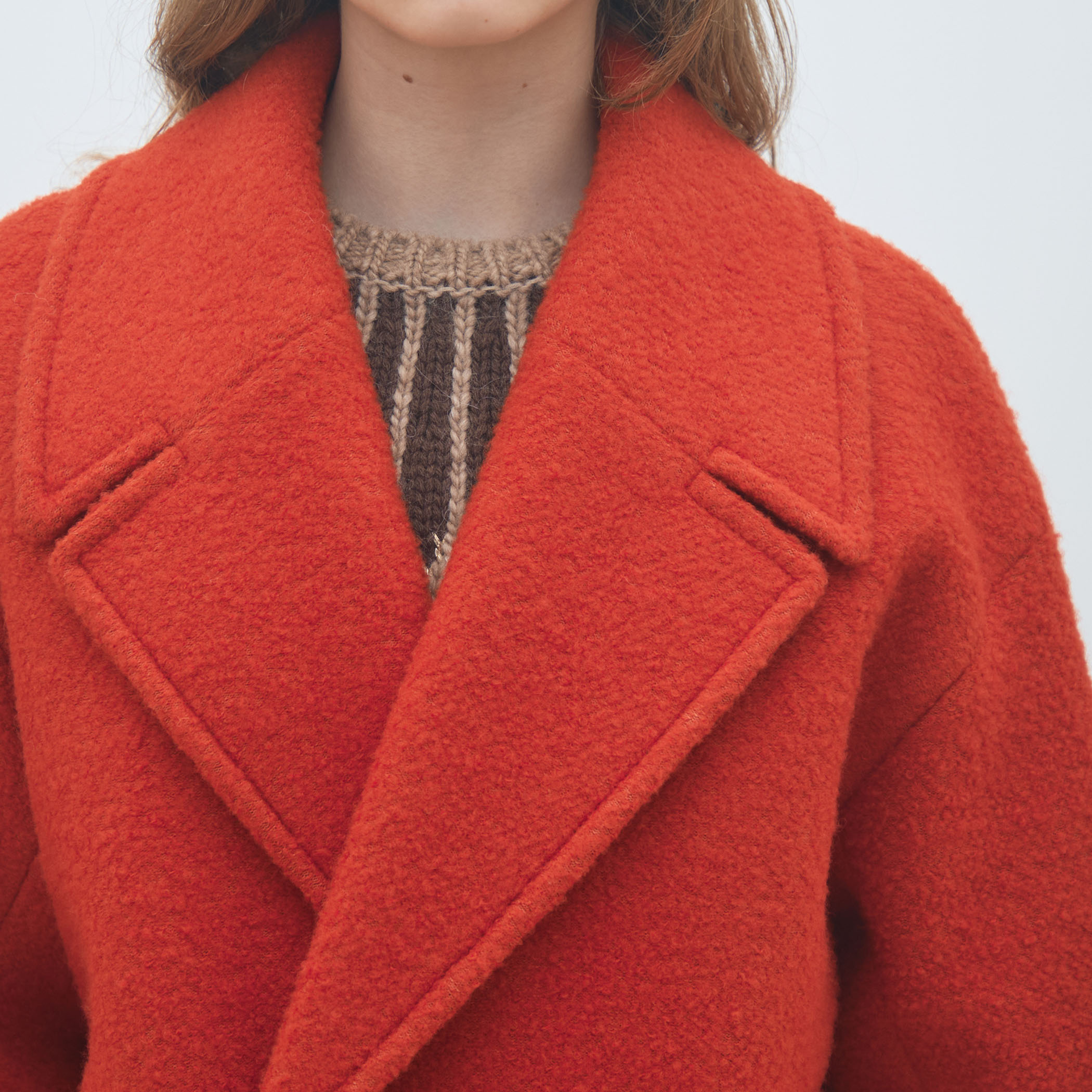 ブークレーボンディング ダブルブレストコート｜トゥモローランド 公式通販