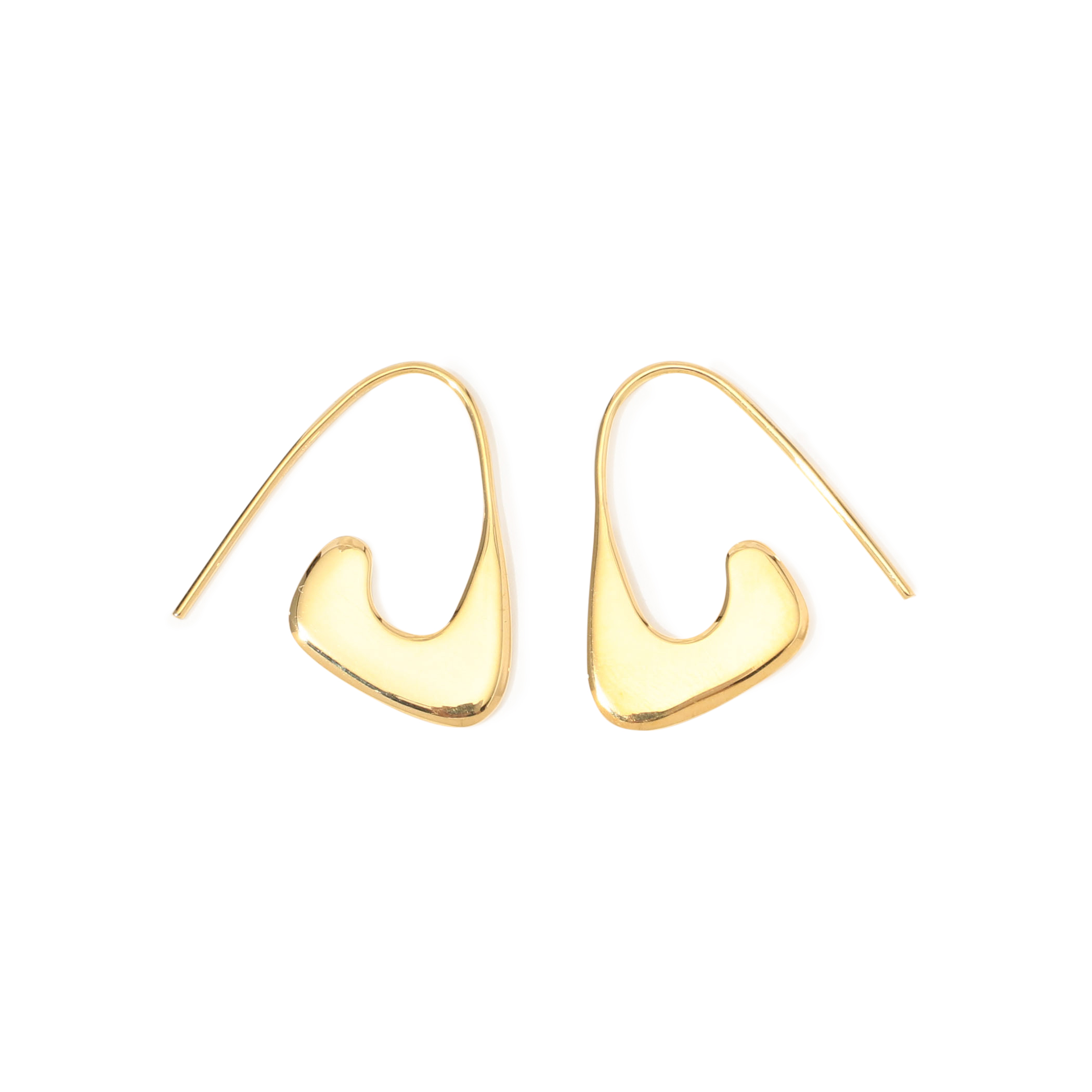 BAR Jewellery CURB ゴールドピアス