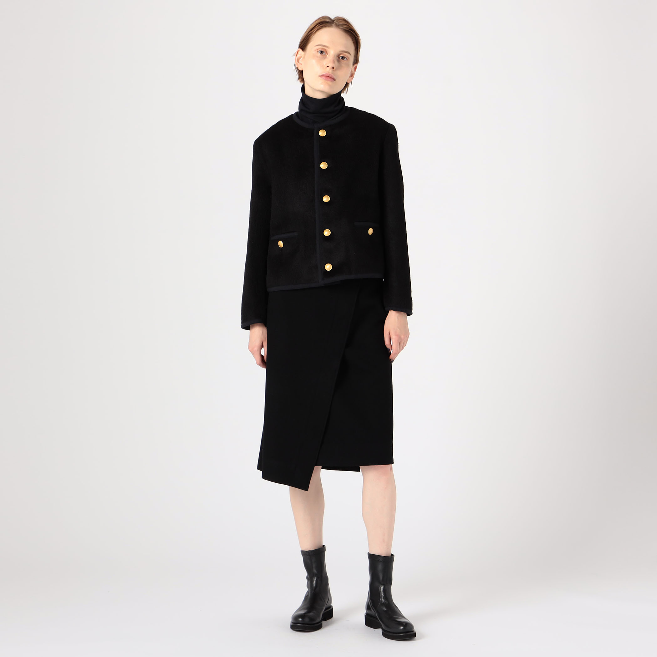 【美品】UNION LAUNCHミリタリージャケット UNION LAUNCH ノーカラージャケット｜トゥモローランド 公式通販