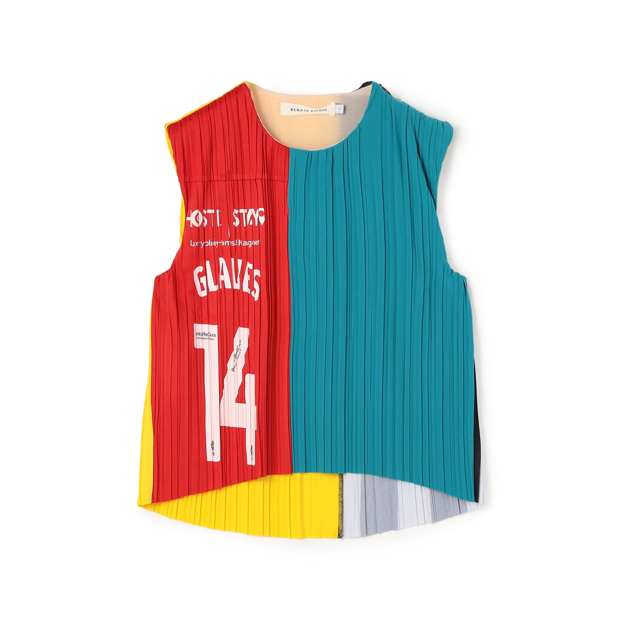 RENATA BRENHA ABADA TOP スリーブレストップ