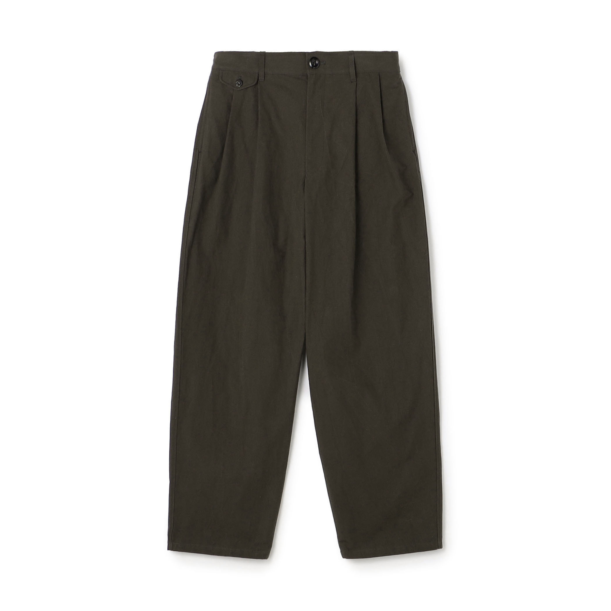【別注】THE RERACS &times; Edition 2 TUCK WIDE SLACKS ワイドスラックス