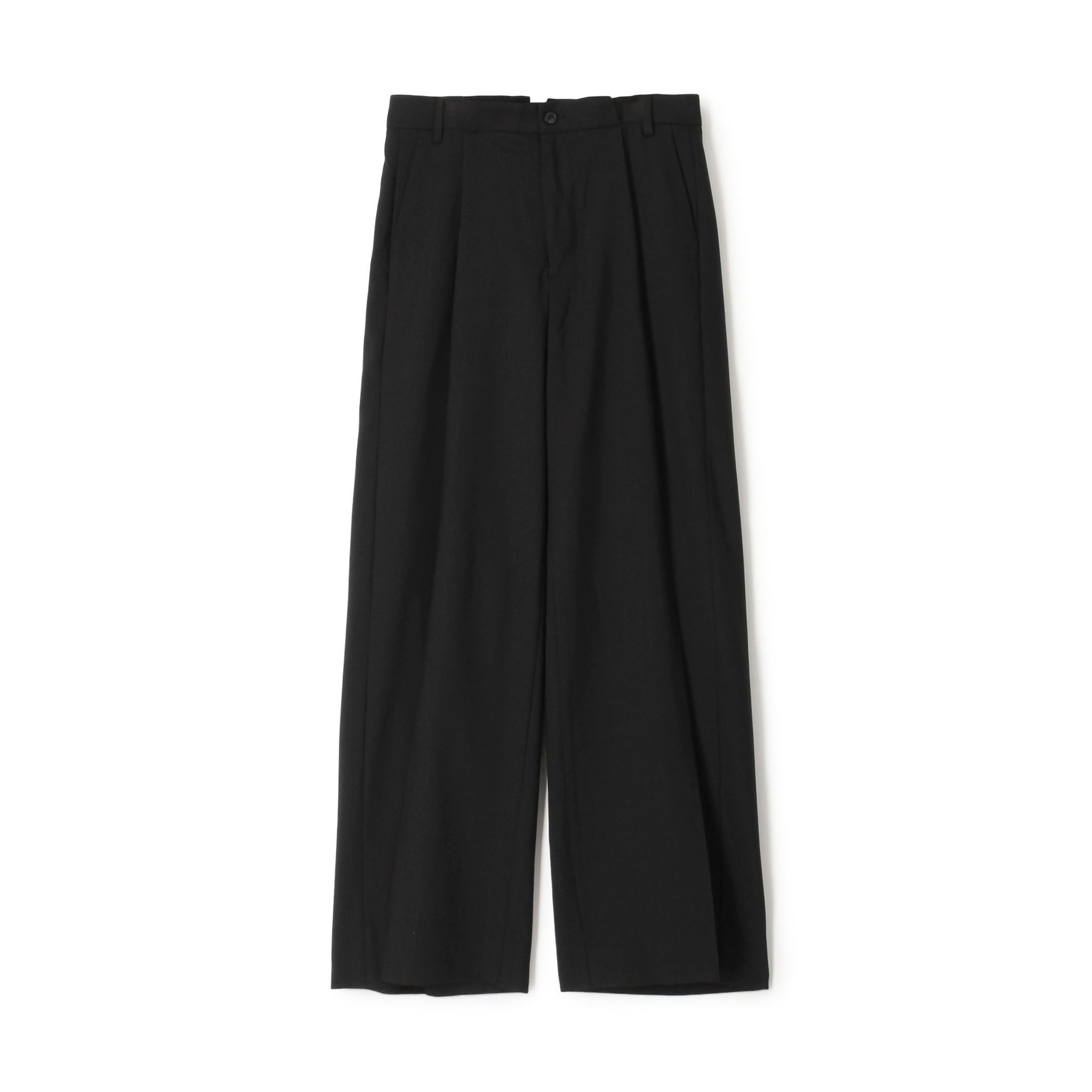 entire studios WIDE PLEATED トラウザーパンツ