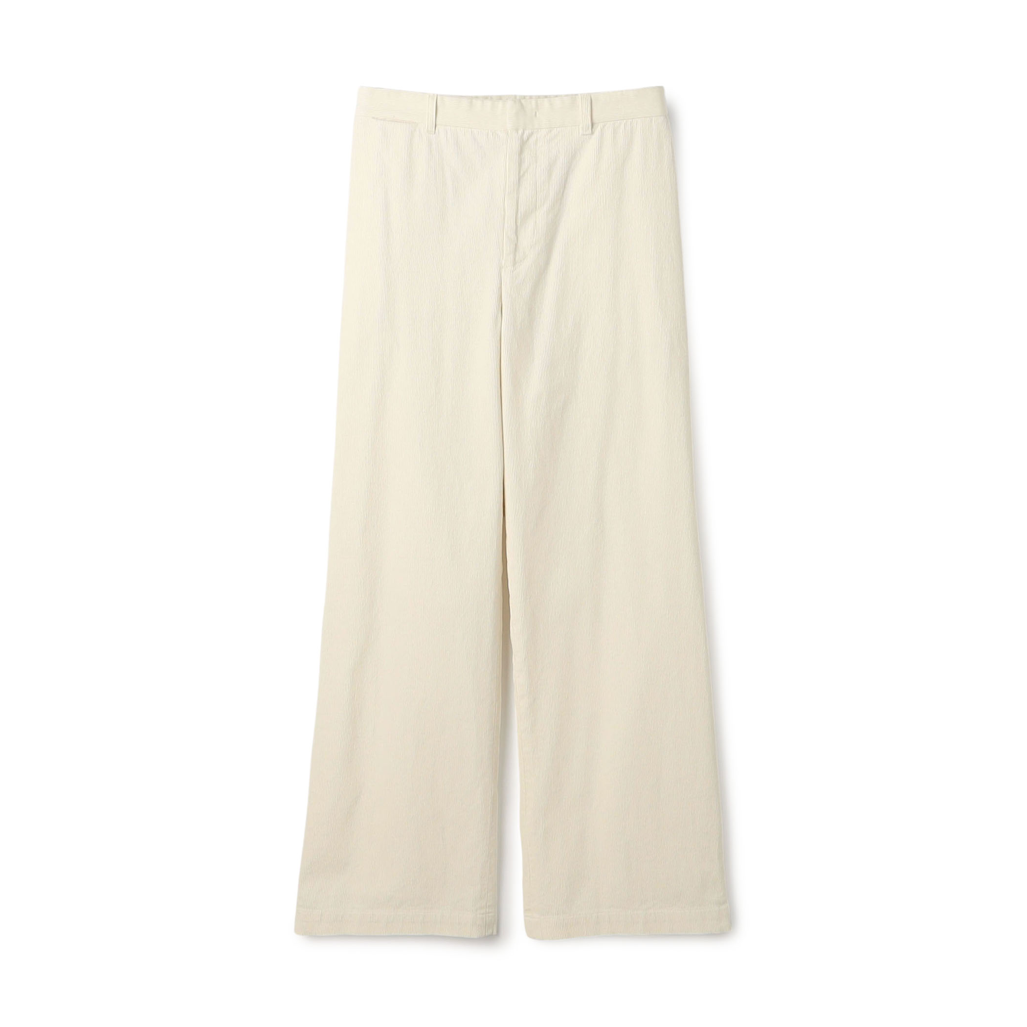 ライトコーデュロイ イージーストレートパンツ