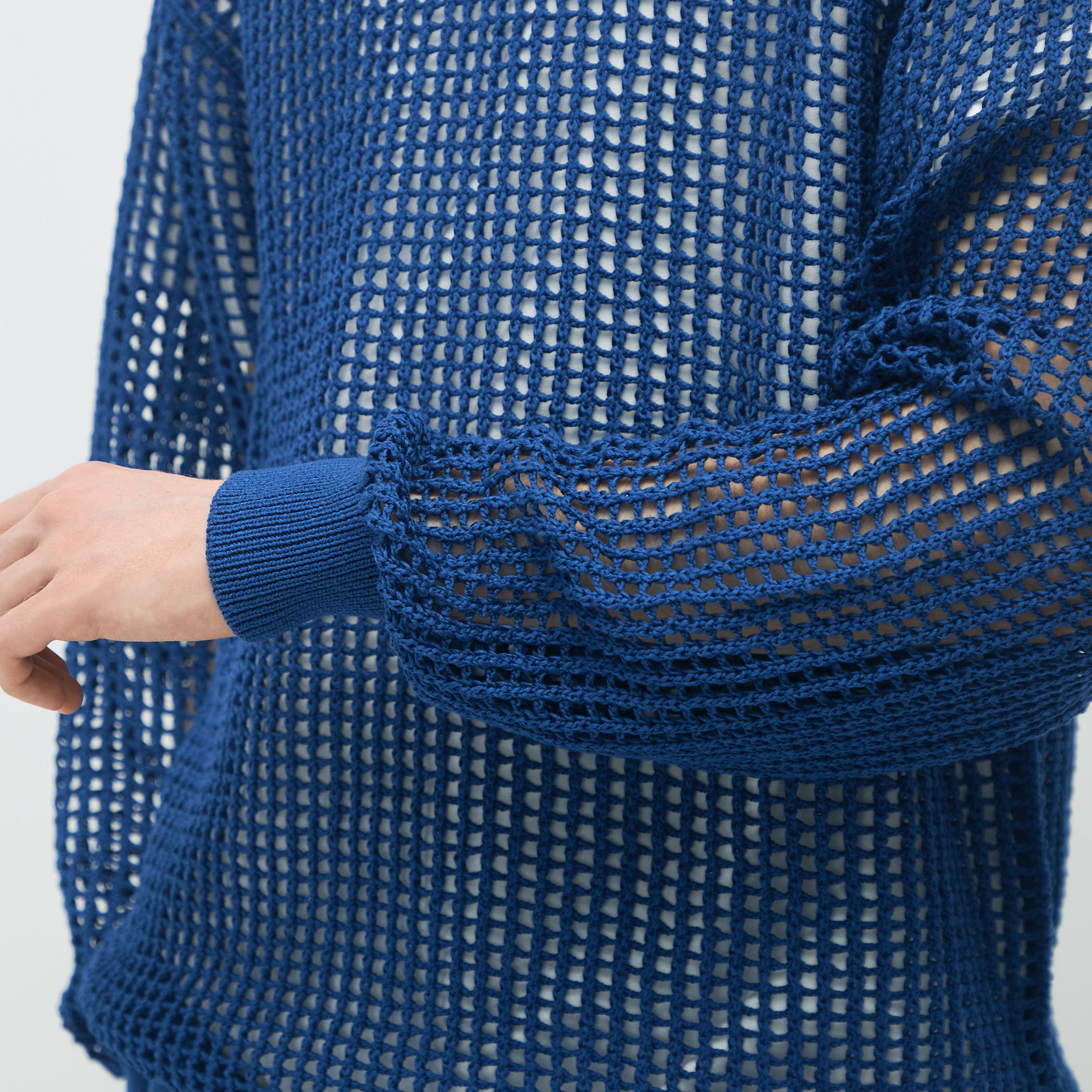 CABaN コットンメッシュクルーネックプルオーバー CABaN コットンメッシュ クルーネックプルオーバー｜トゥモローランド