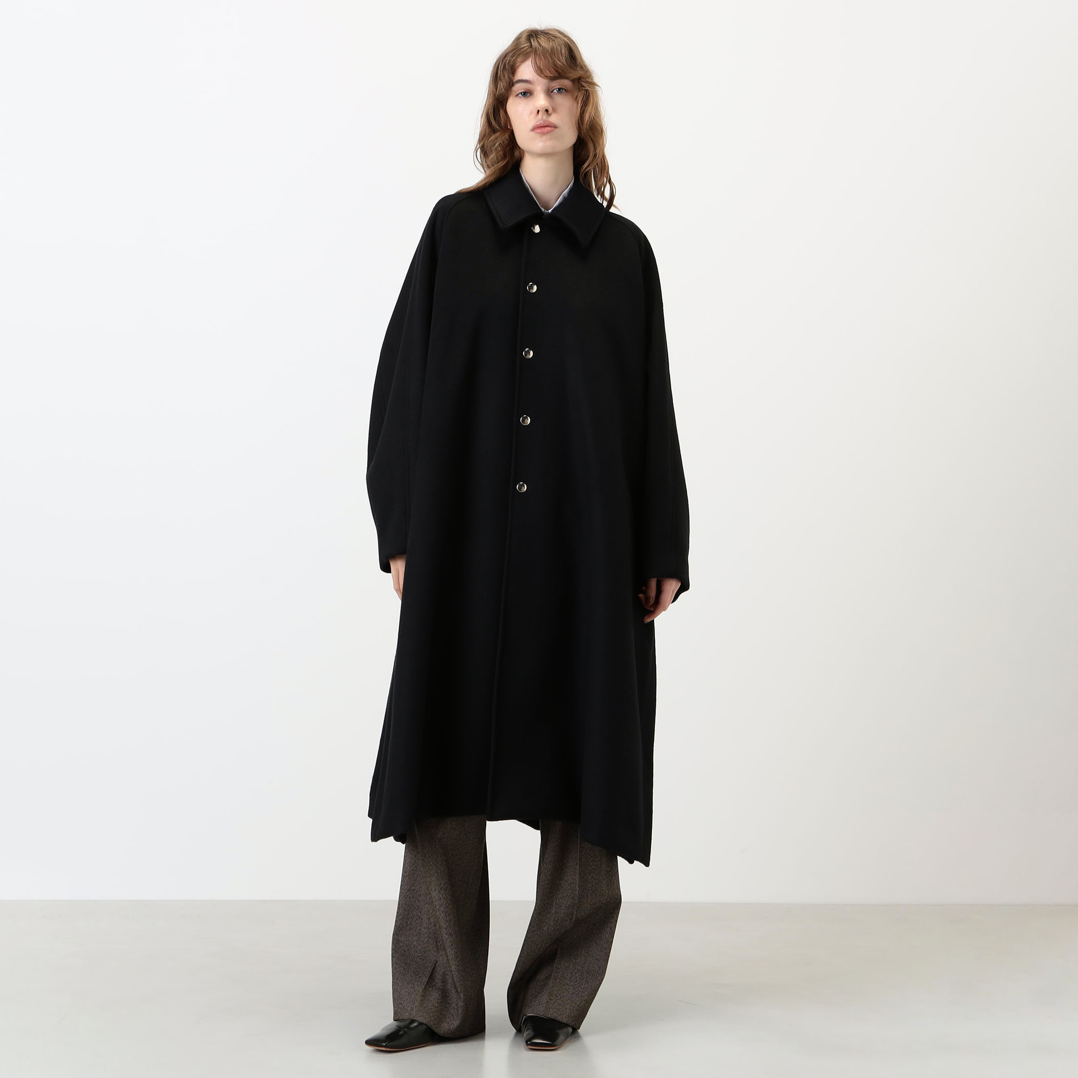 別注】The CLASIK BAL COLLAR PONCHO バルカラー ポンチョコート