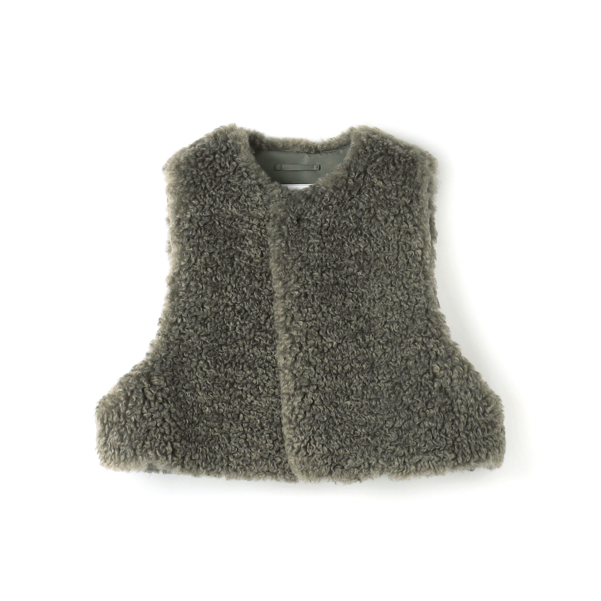 HYKE FAUX SHEARLING VEST