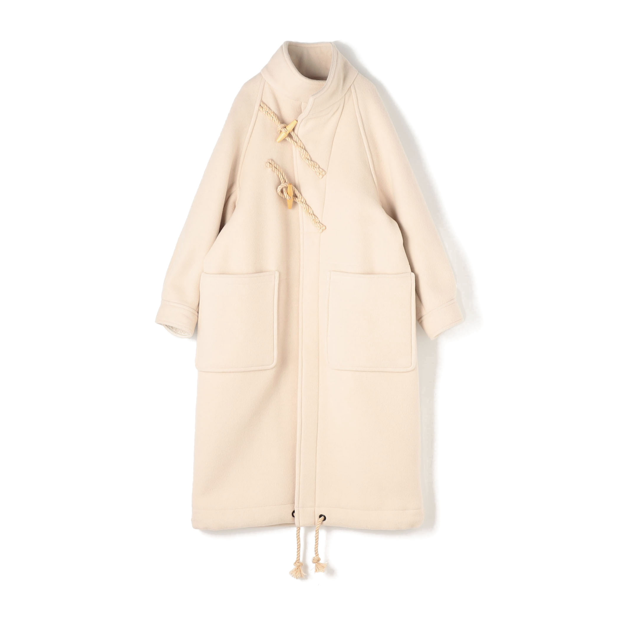 2024aw HYKE DOUBLE FACE DUFFEL JACKET