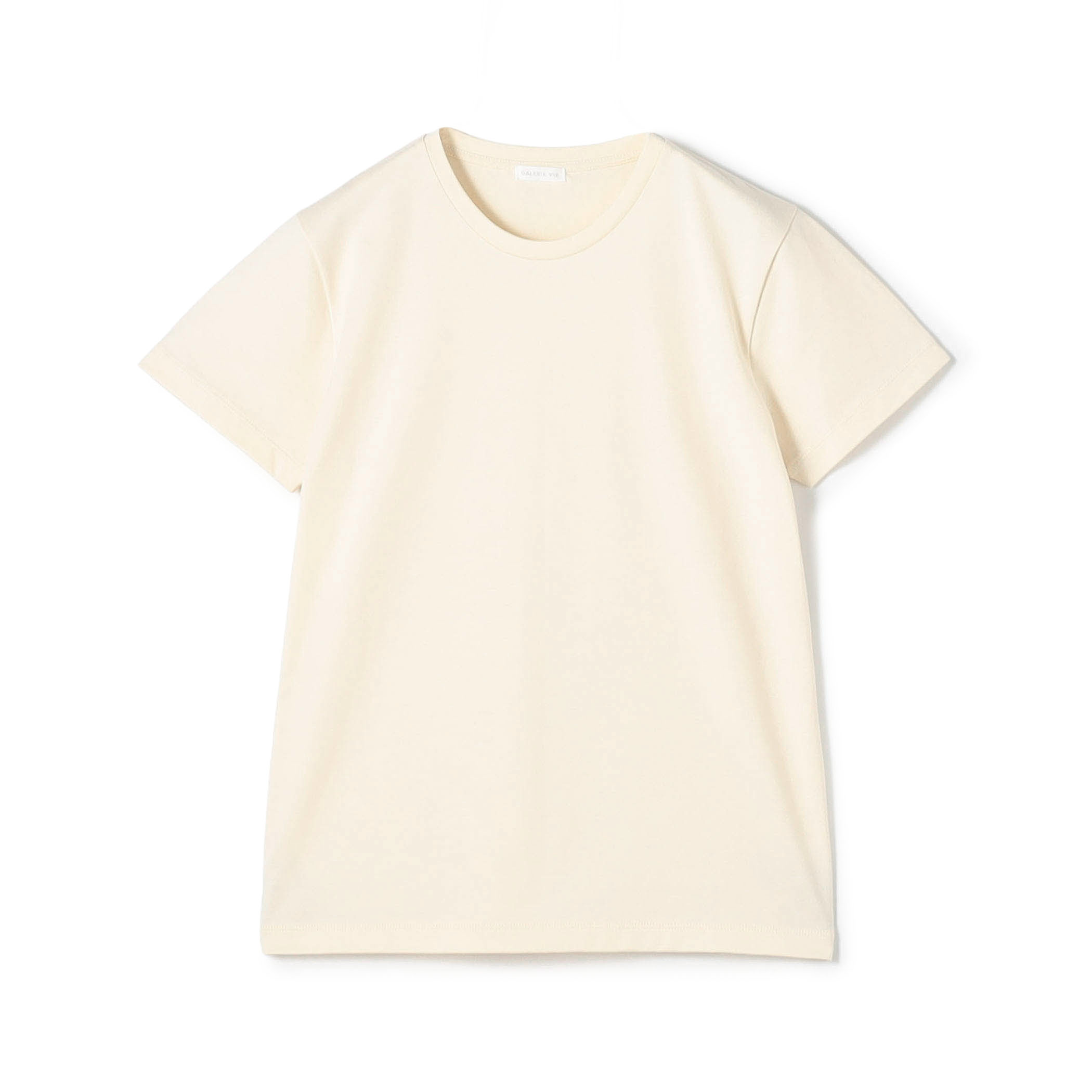 ファインコットン クルーネックプルオーバー